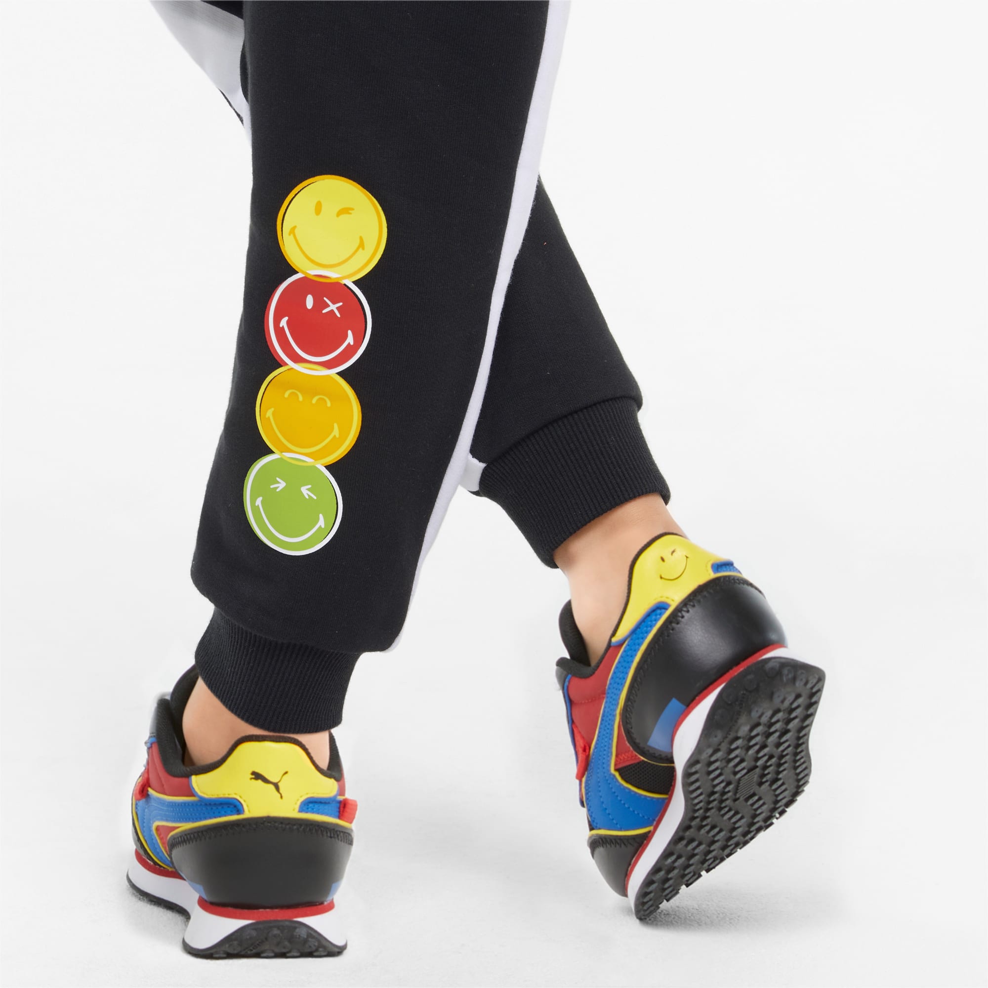 Smiley world track pants best sale