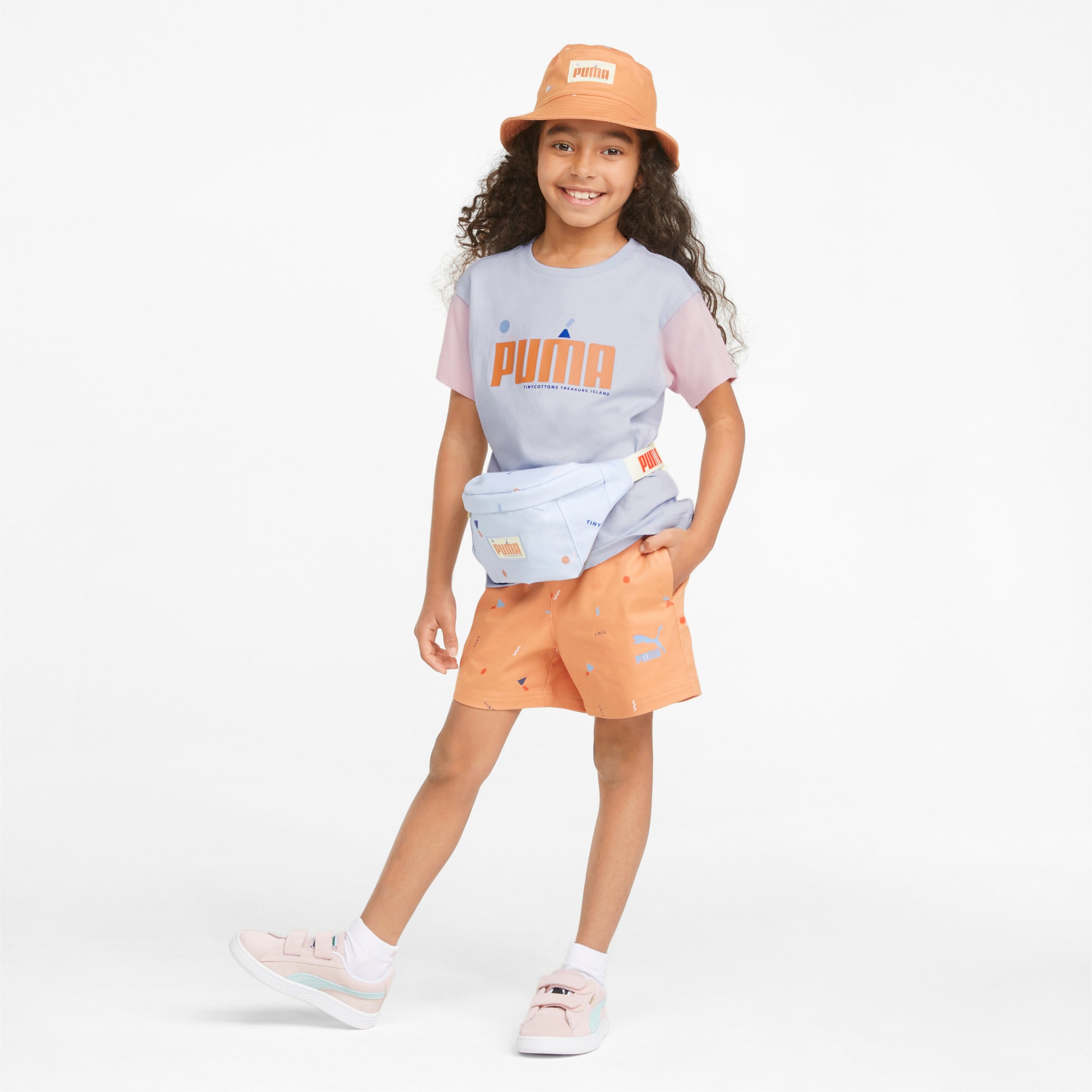 PUMA x TINYCOTTONS Colorblock Little | Tee PUMA Kids