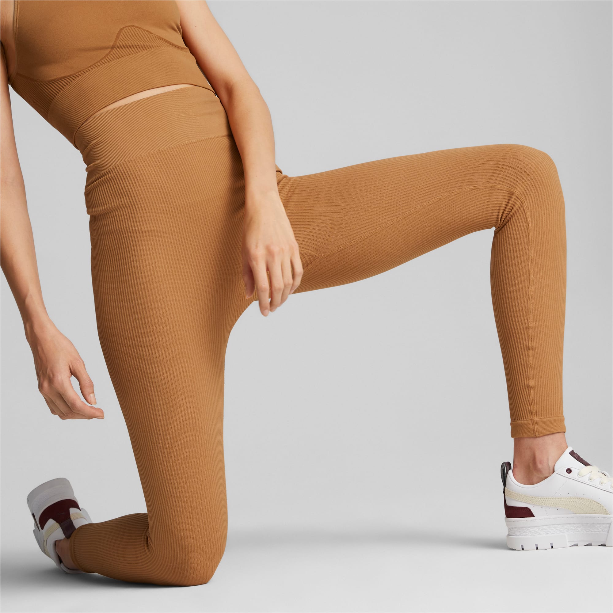 PUMA Train FormKnit Seamless High Waist 7/8 Tight, | Fuchsia Women‘s  Leggings | YOOX
