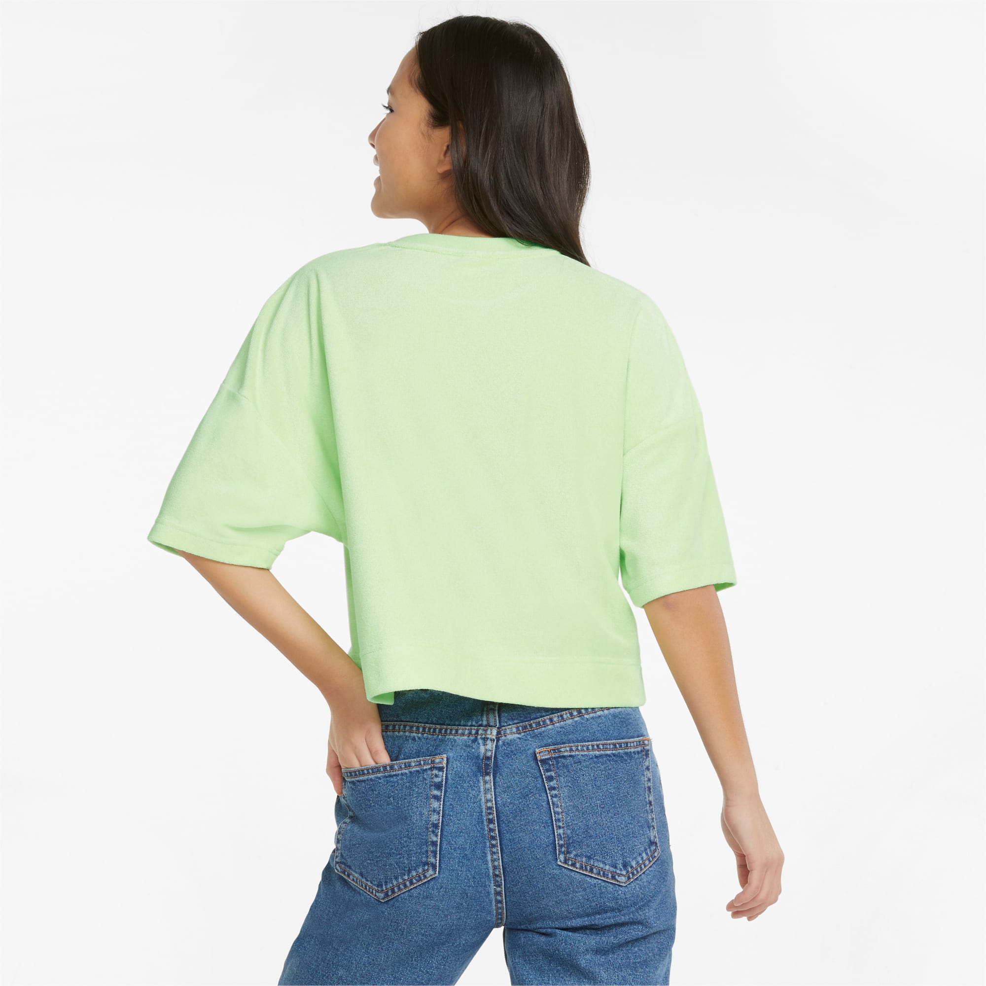 Puma towelling t shirt clearance