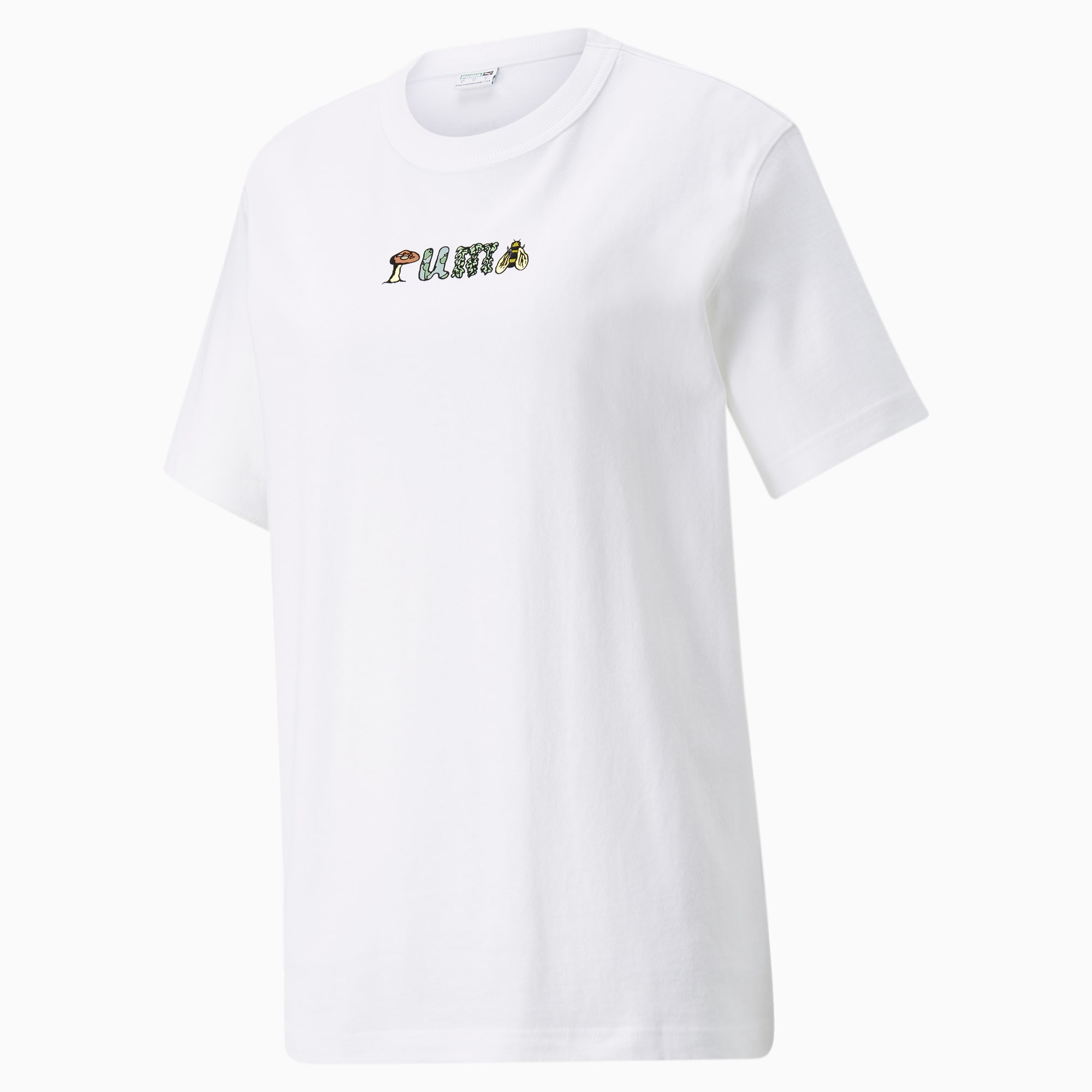 プーマ PUMA Downtown Relaxed Graphic Tee レディース シャツ トップス Puma White Downtown Relaxed Graphic Women's Tee | PUMA