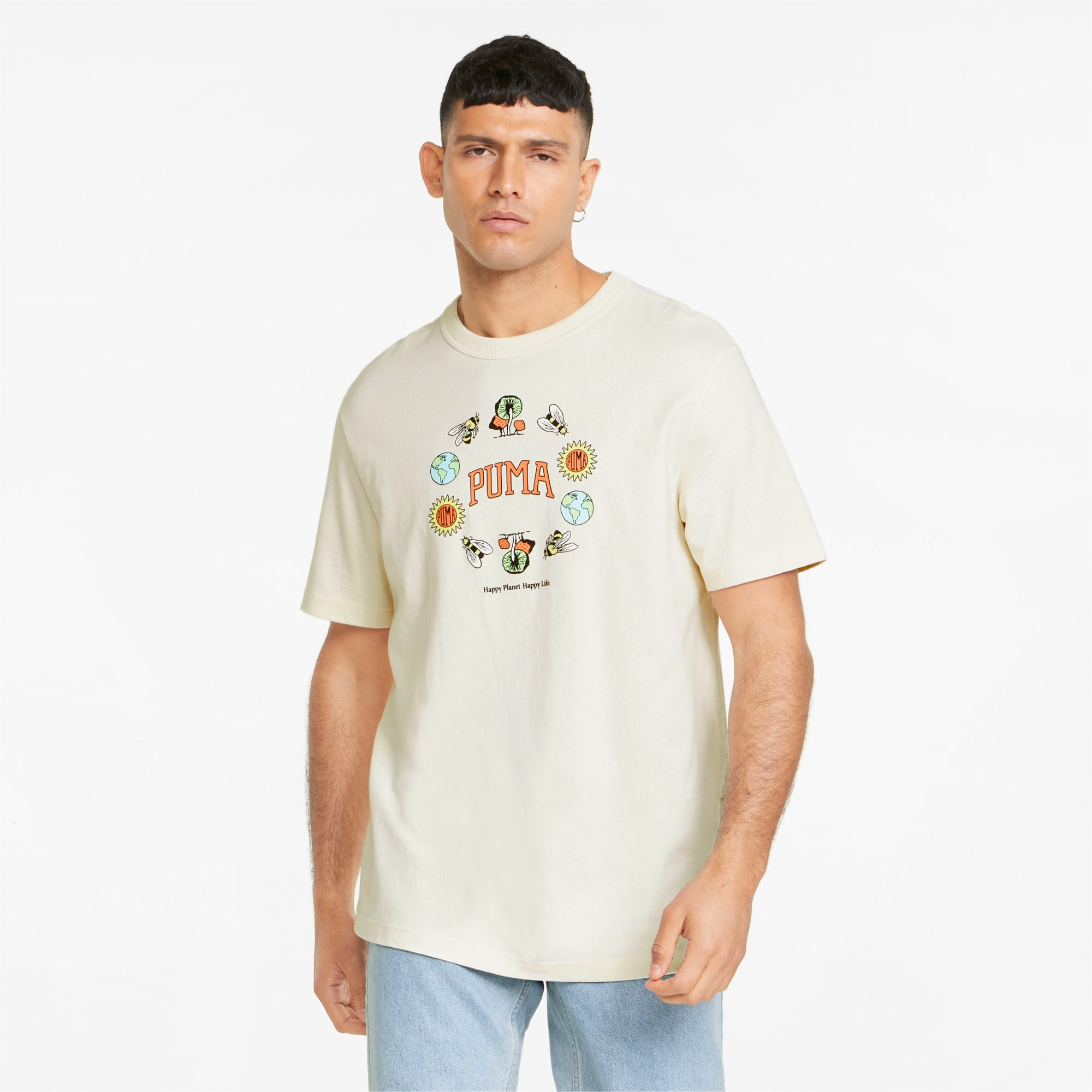 Downtown Graphic Crew Neck Men s Tee