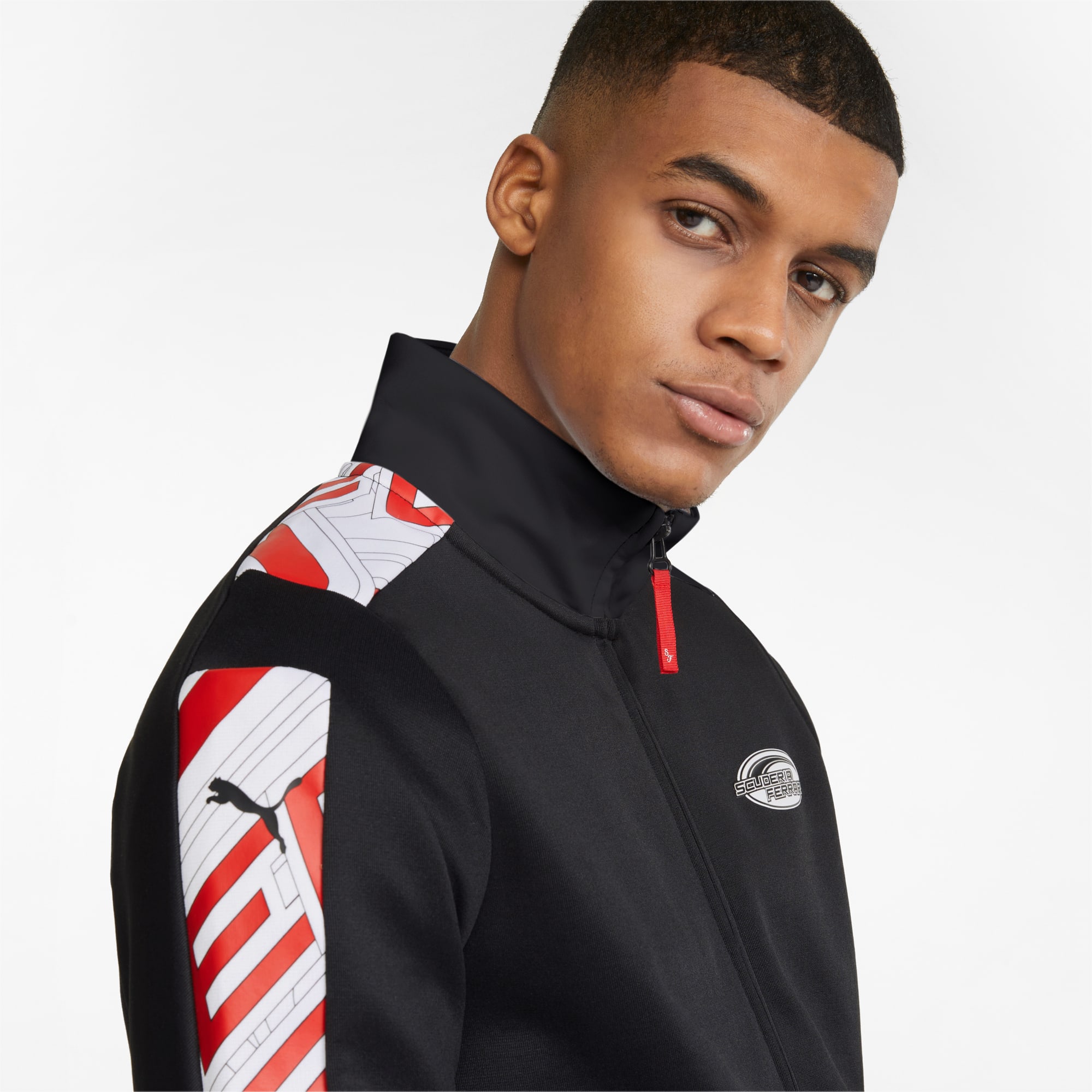 Scuderia Ferrari Race T7 Men s Track Jacket PUMA