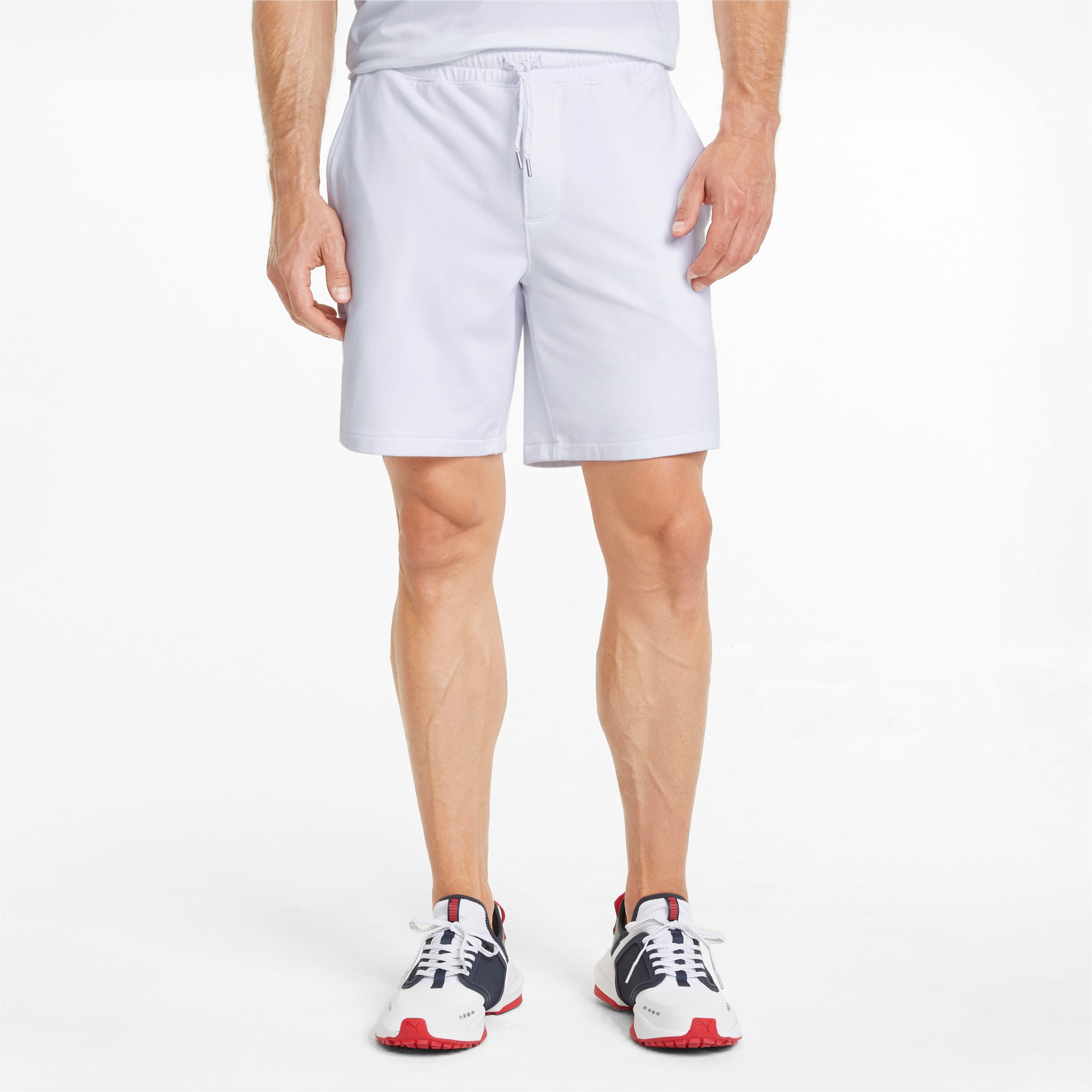PUMA x PTC CLOUDSPUN Men's Golf Shorts | Bright White | PUMA Shoes | PUMA