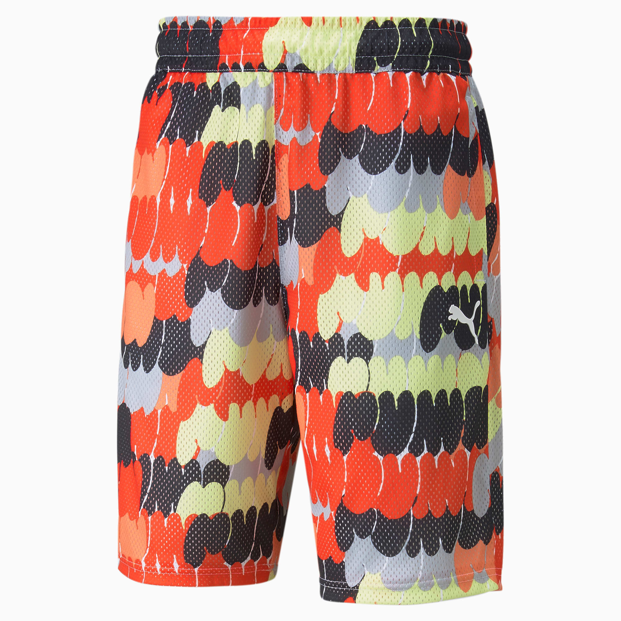Mesh Printed Practice Men's Basketball Shorts | PUMA
