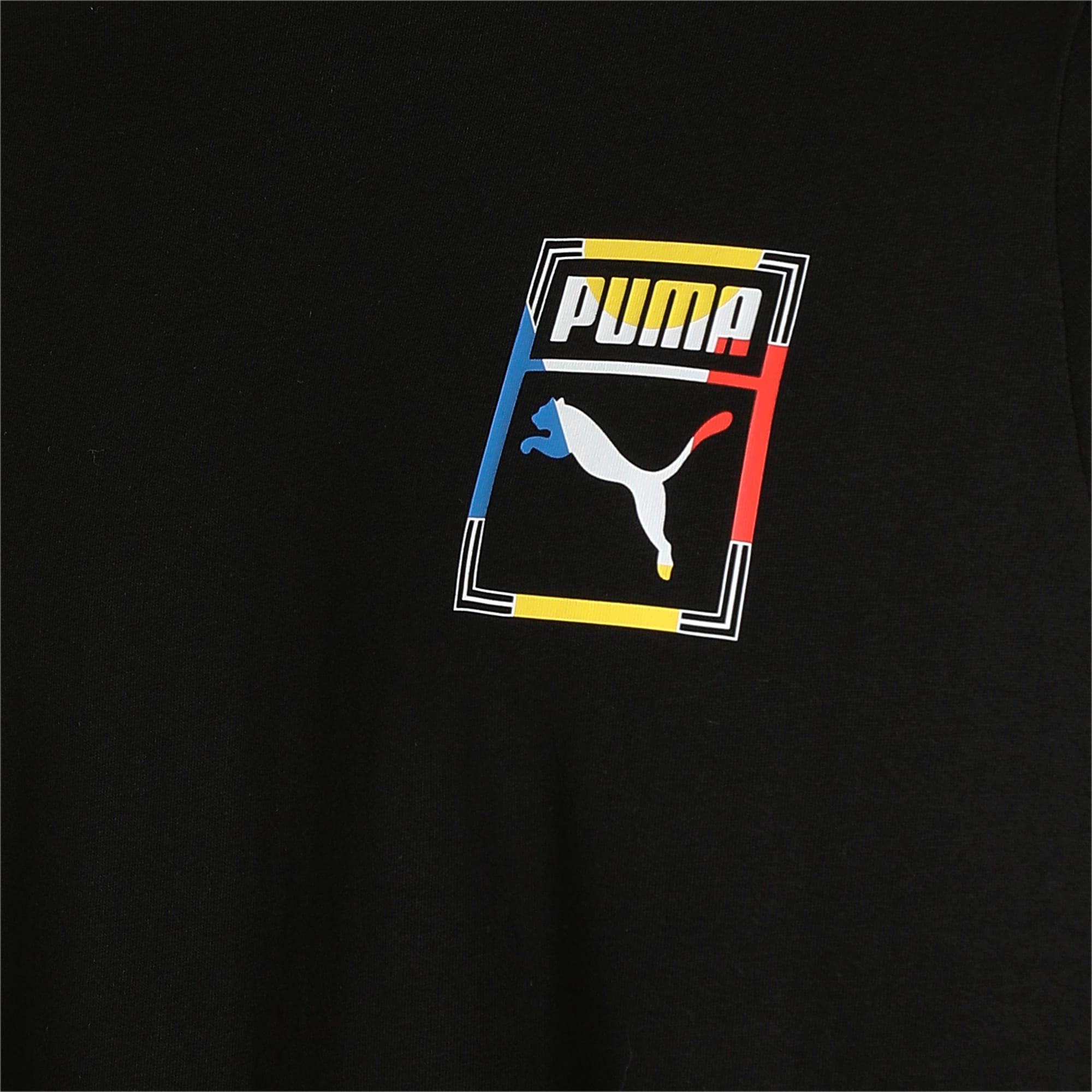 T-shirts Puma Graphic Tee Box Logo Play White