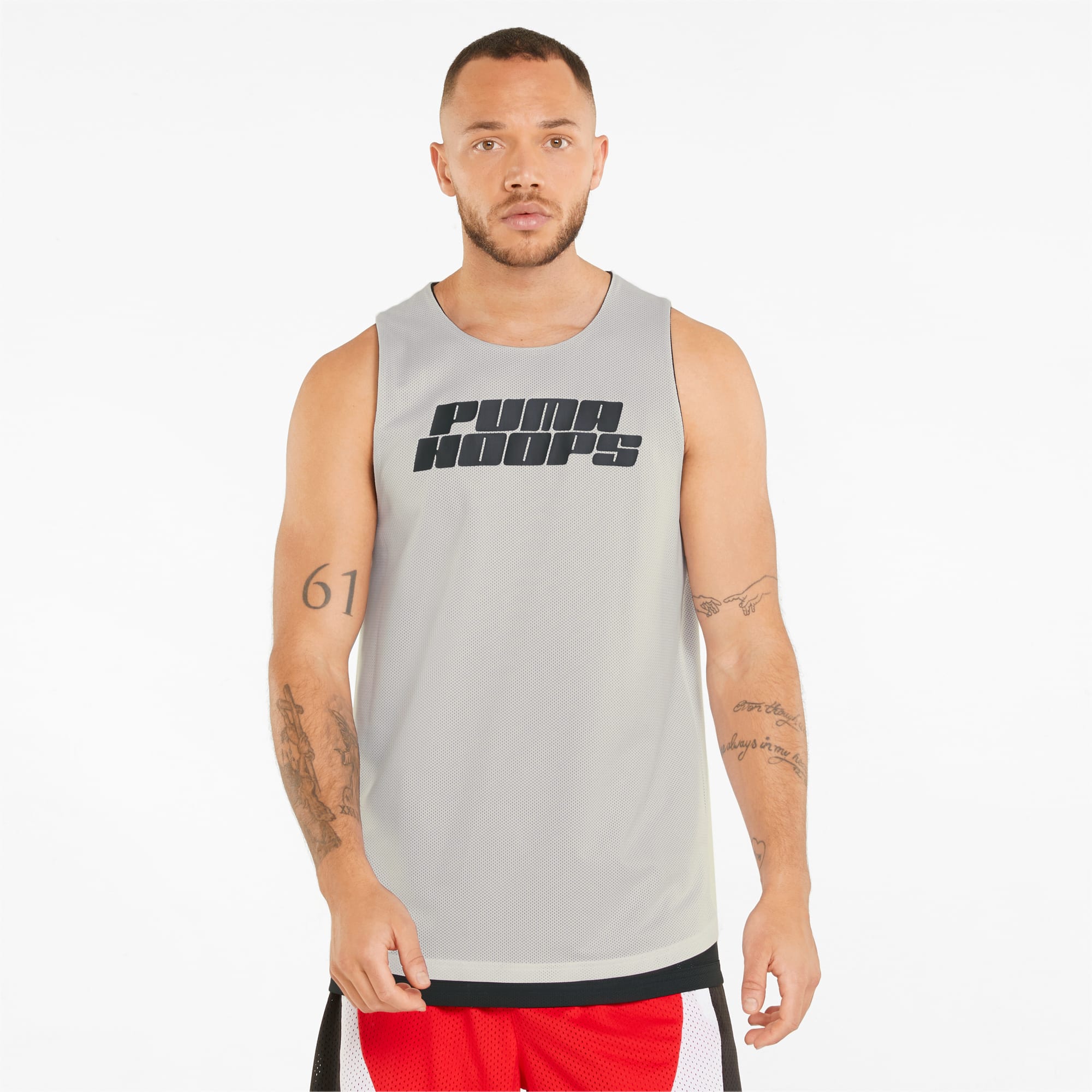 PUMA Give and Go Basketball-Tank-Top für Herren Herren Bekleidung T-Shirts Ärmellose T-Shirts 