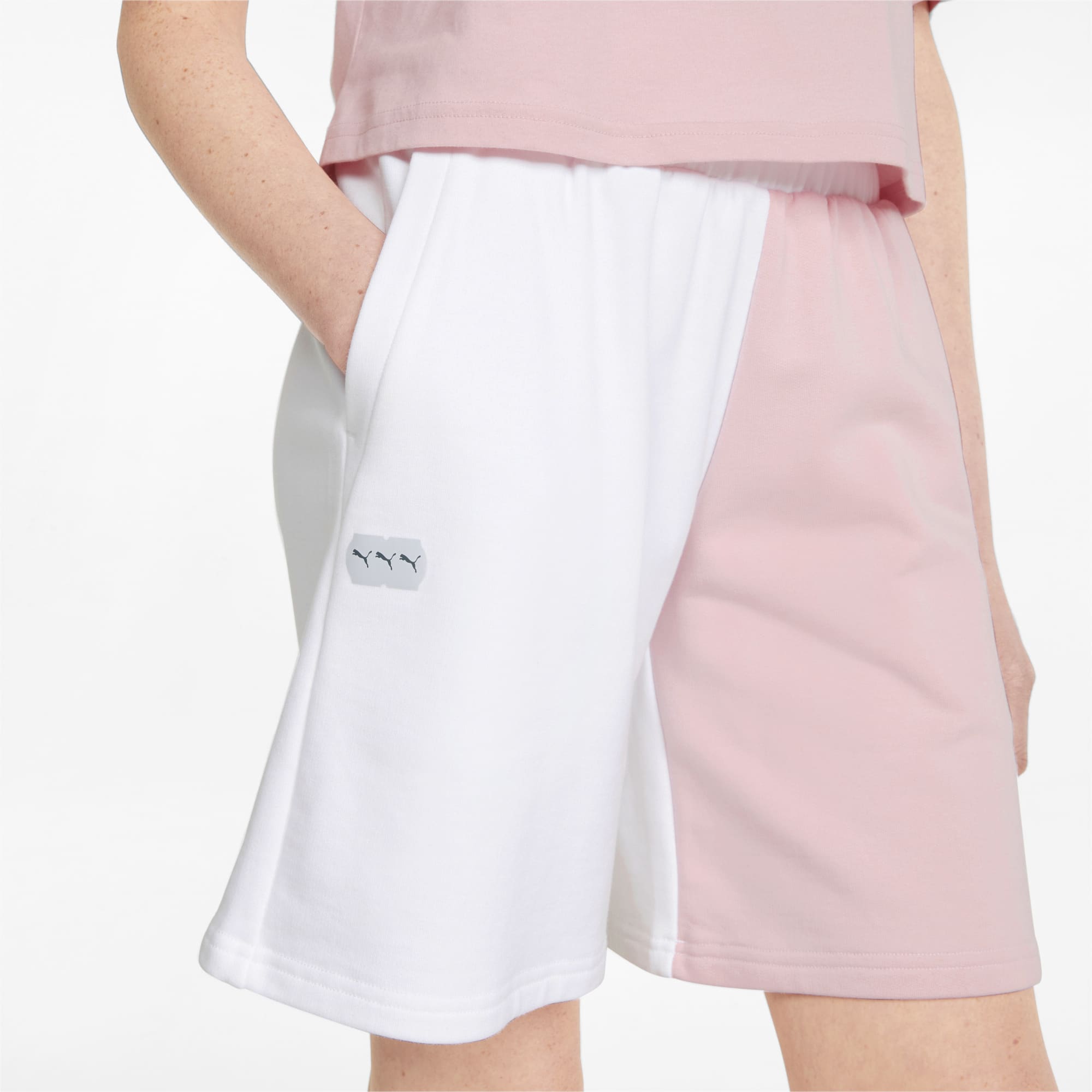 Love pink shorts clearance