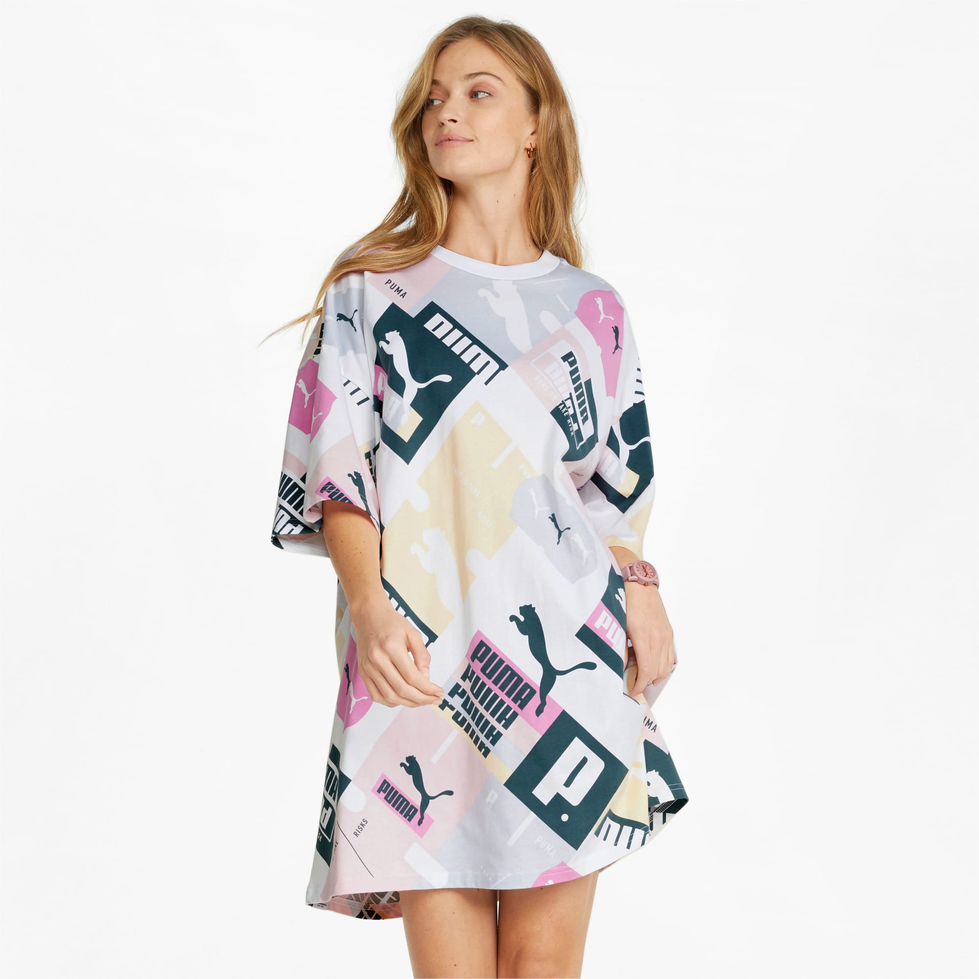 Puma t shirt dress on sale