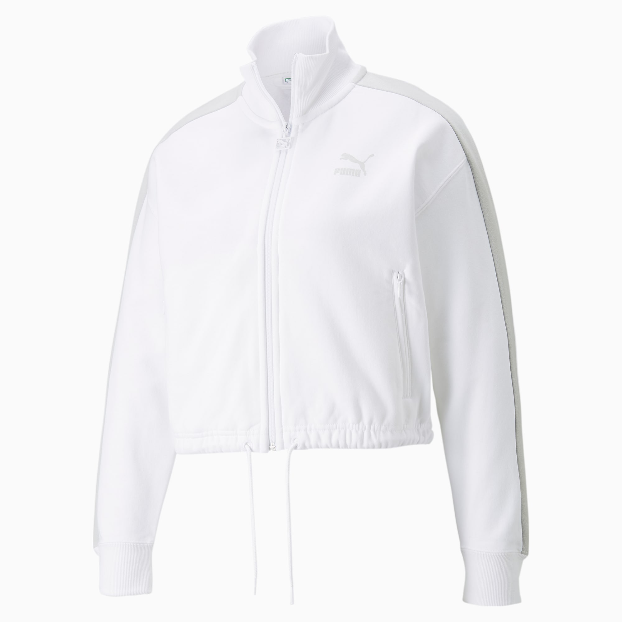 White track jacket clearance women's
