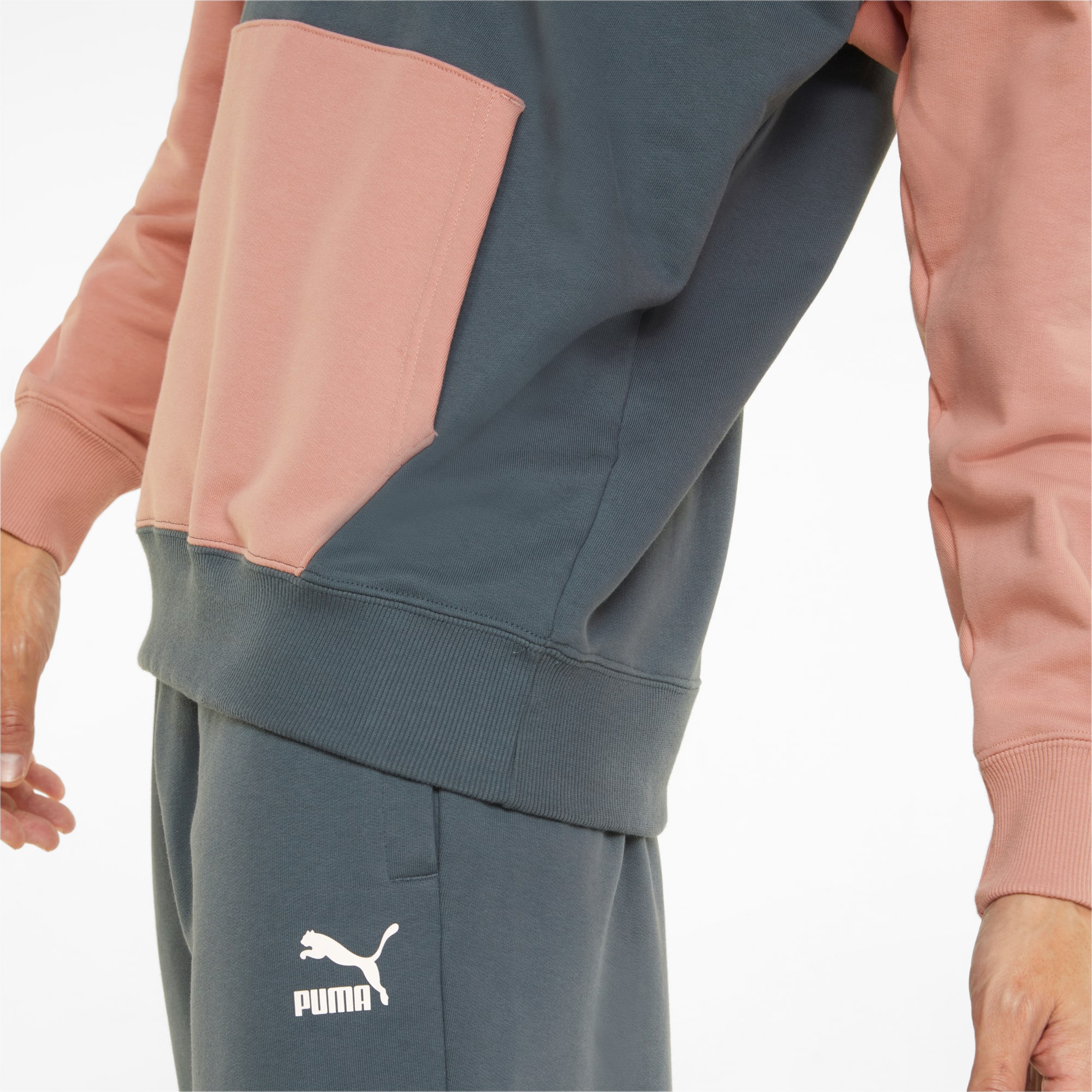 Mens pink online puma tracksuit