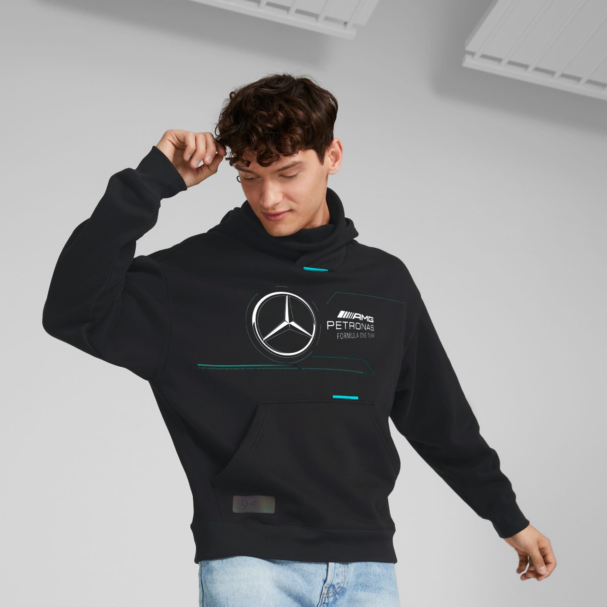 Mercedes AMG Petronas Men s Motorsport Statement Hoodie