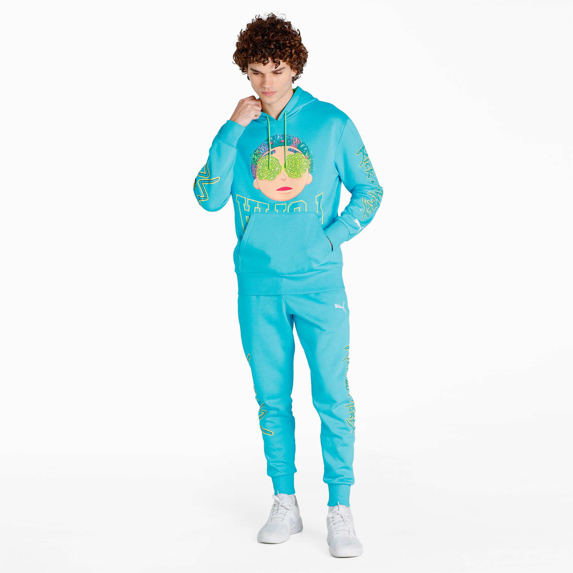 PUMA x RICK AND MORTY Men s Basketball Hoodie