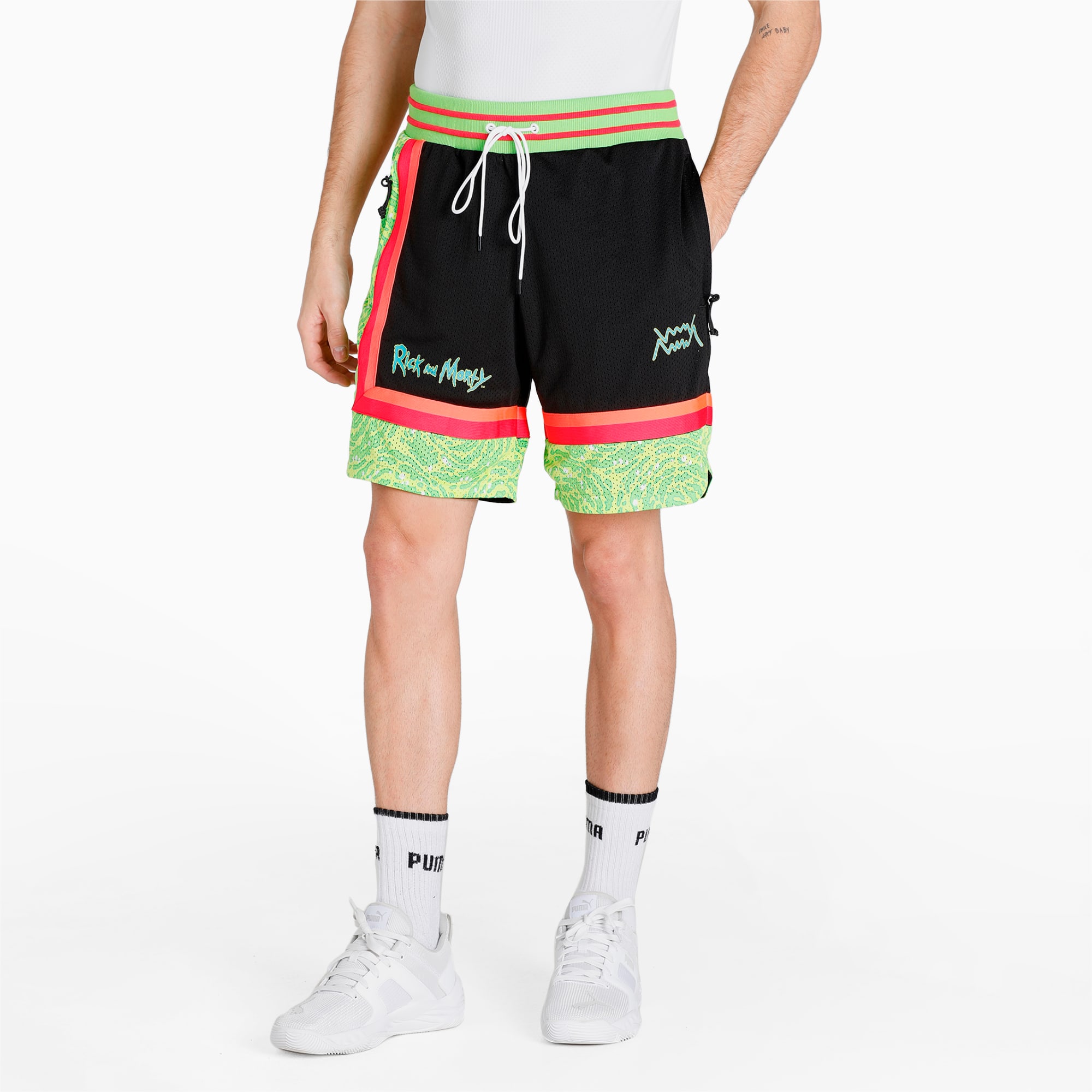 Puma shorts basketball discount