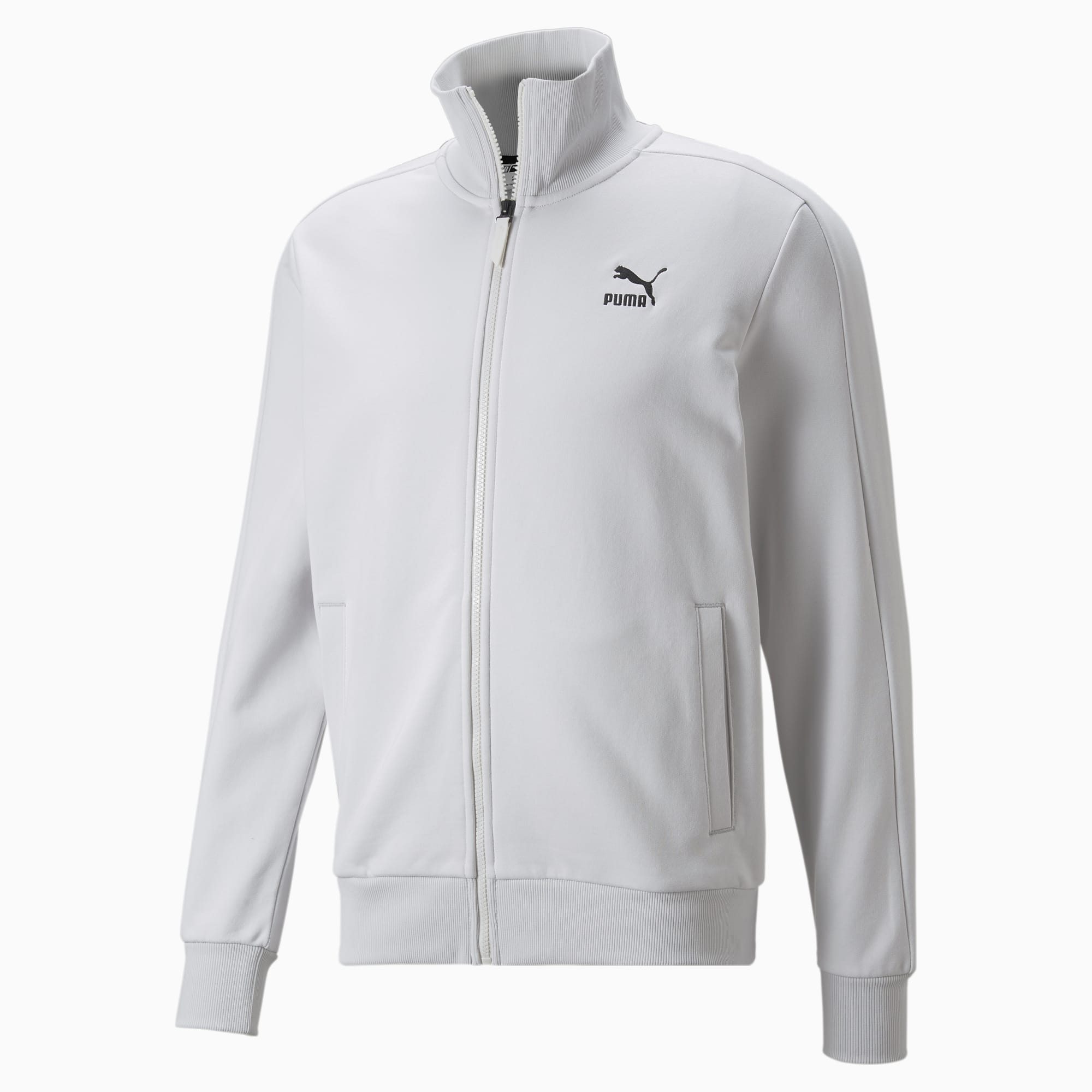 puma white track jacket