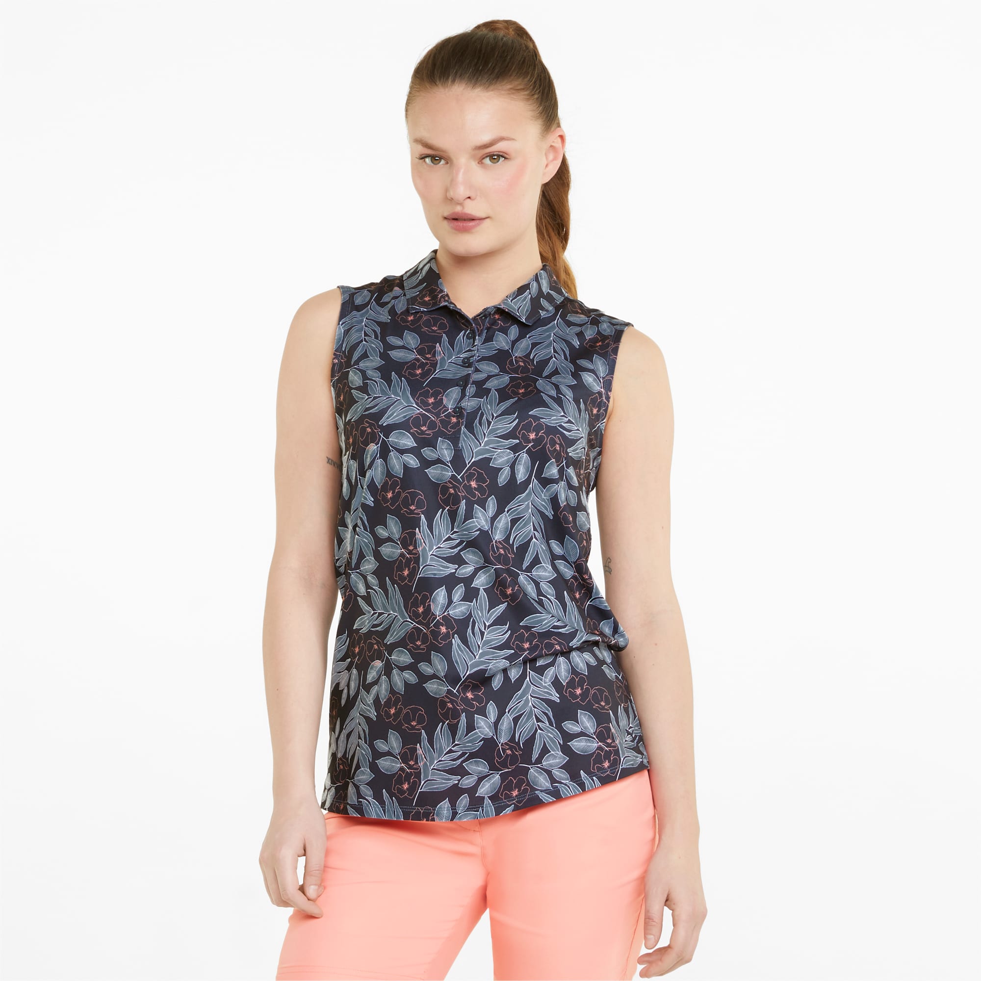 CLOUDSPUN Flora Sleeveless Golf Polo Shirt Women PUMA Shop All