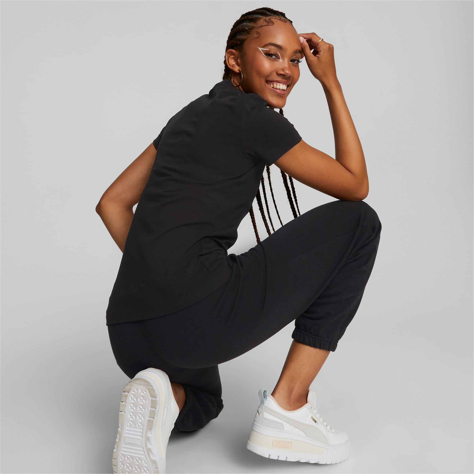 Classics Slim Tee Women Puma Black PUMA Shop All Puma PUMA