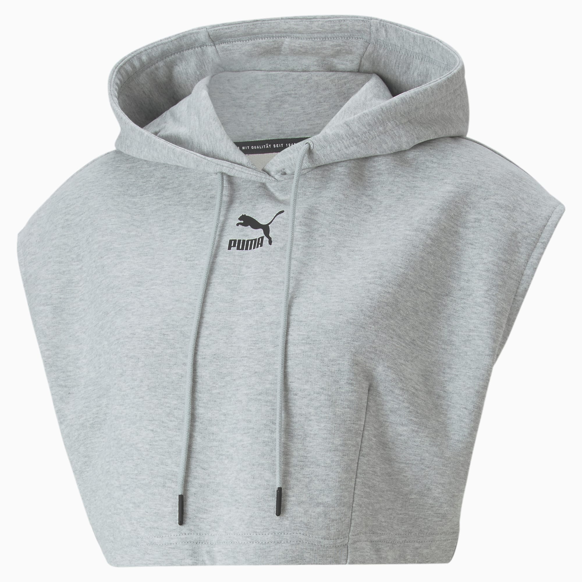 Puma sleeveless hoodie sale women's