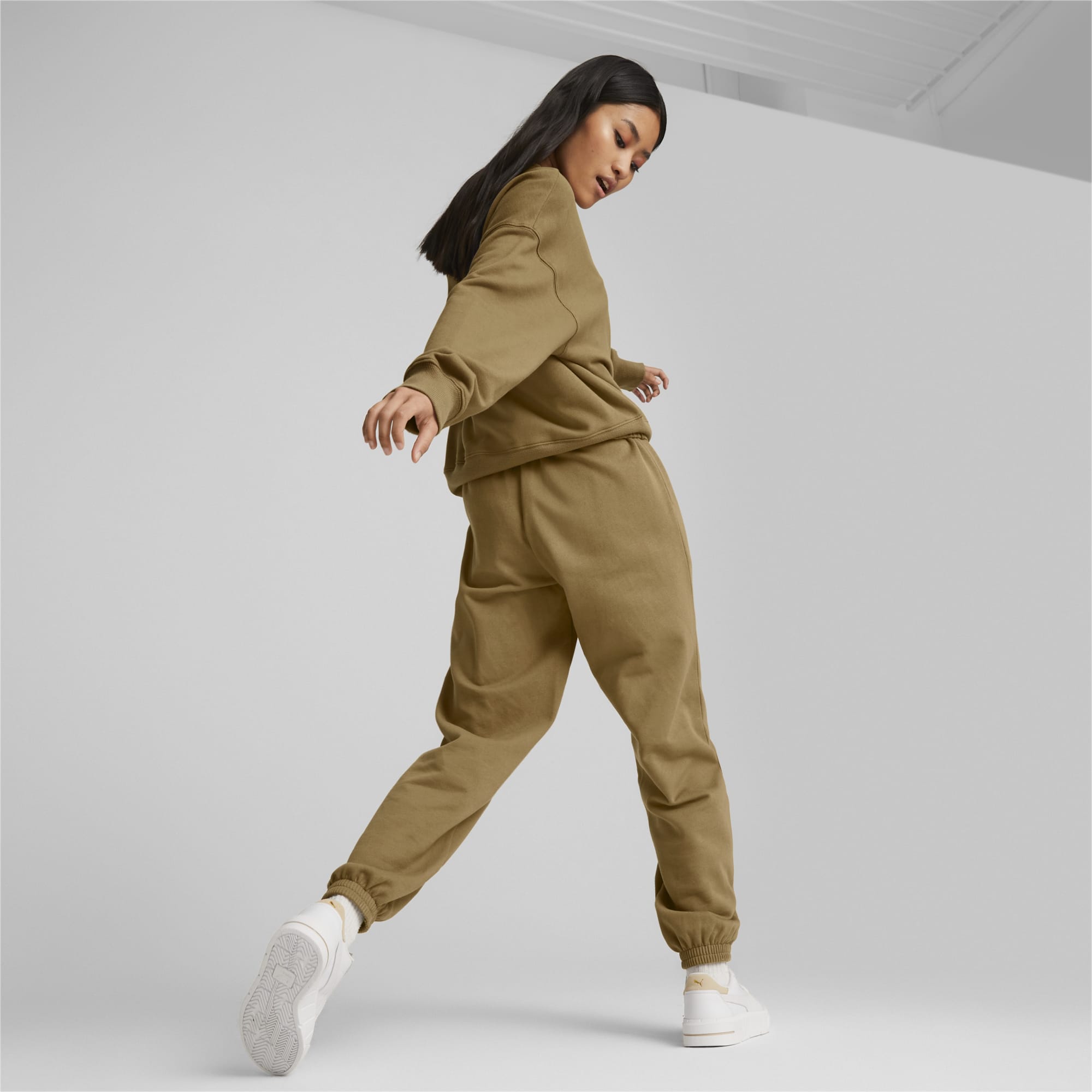 Khaki puma tracksuit womens new arrivals