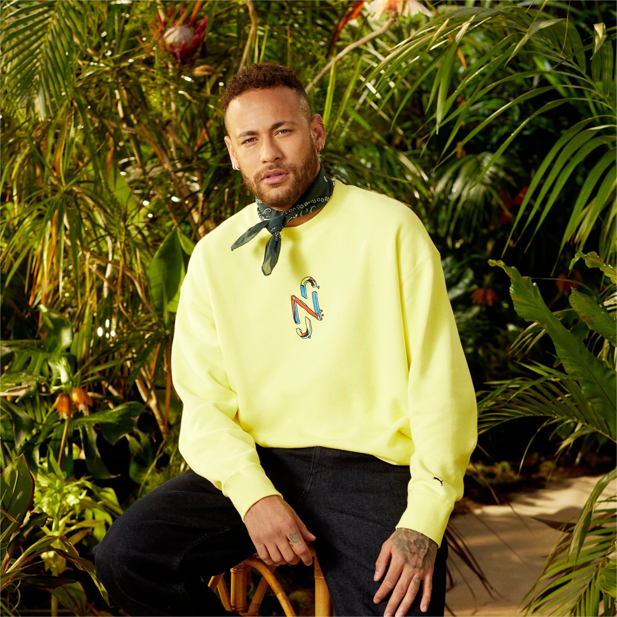 PUMA x NEYMAR JR Men s Crew Neck Sweatshirt