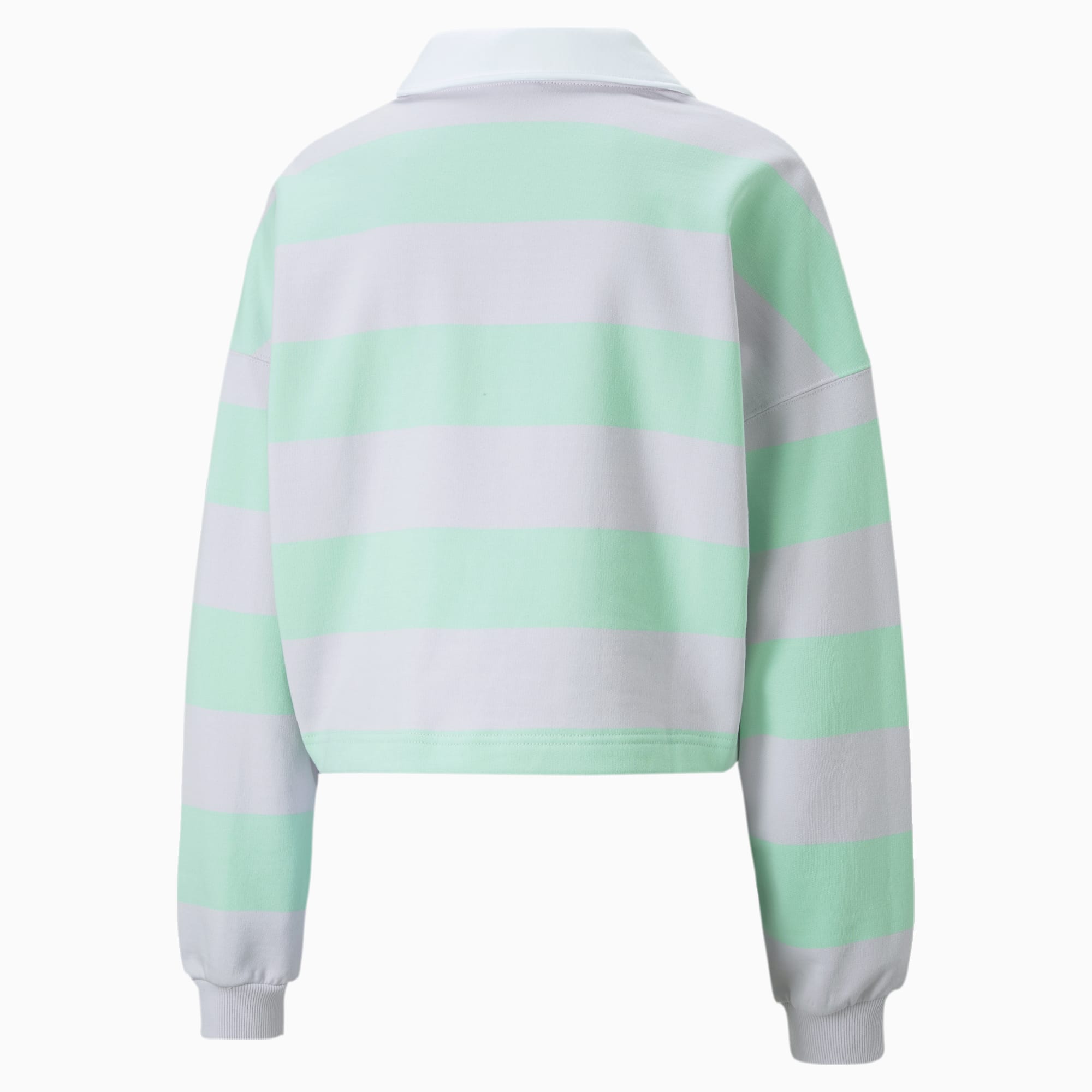 SWxP Striped Long Sleeve Polo Shirt Women PUMA Shop All Puma PUMA