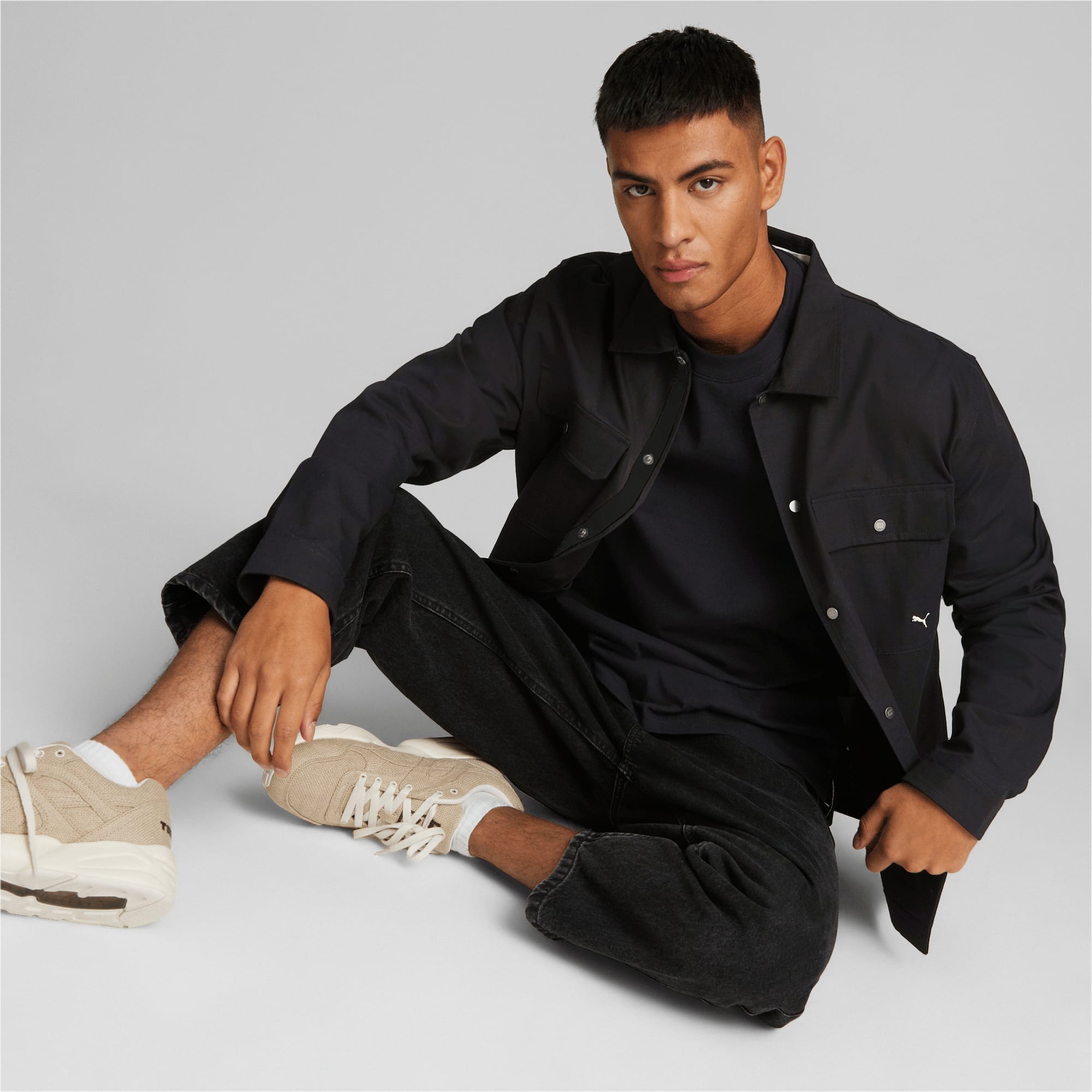 新作販売 PUMA ユニセックス MMQ リップストップ オーバーシャツ