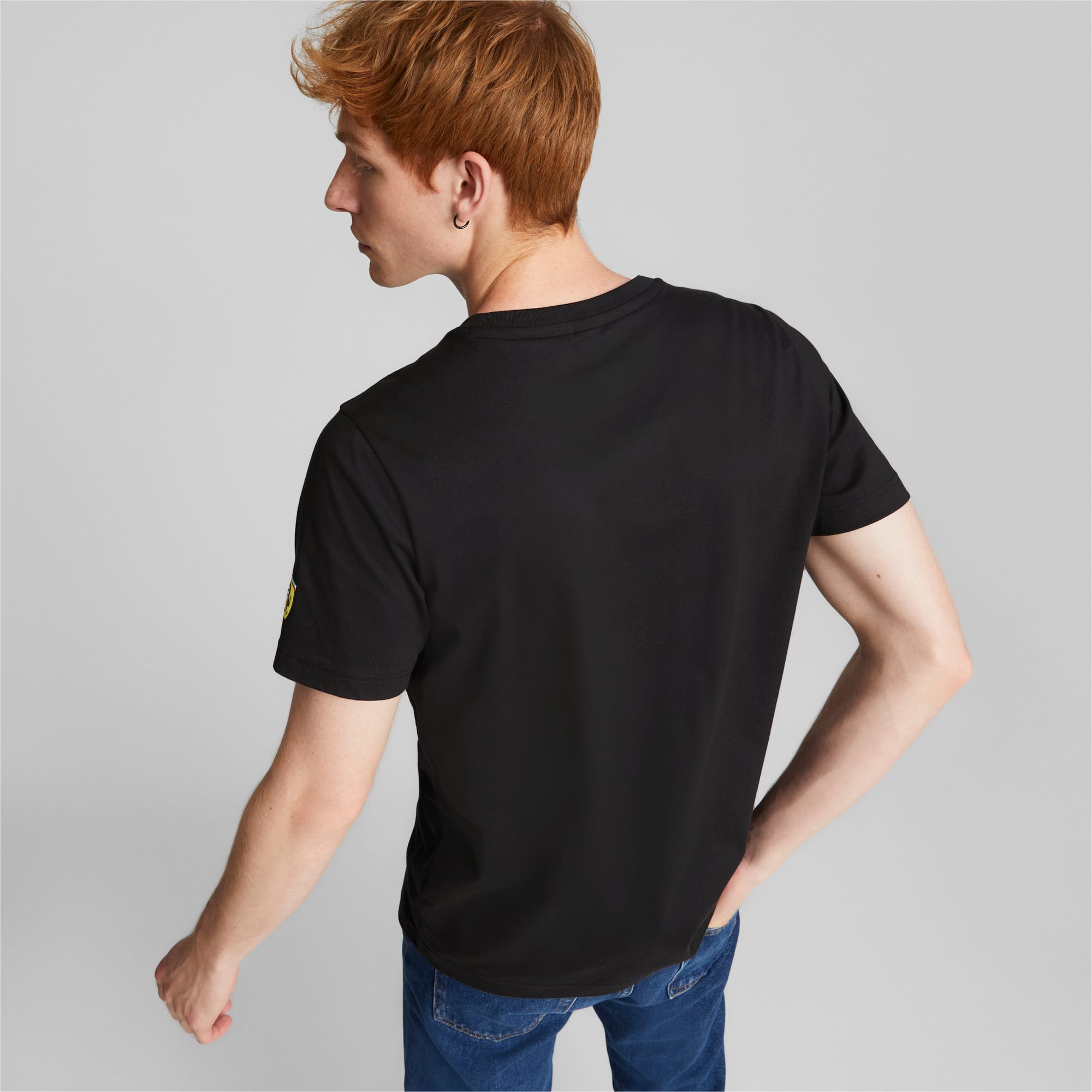 Scuderia Ferrari Race Tonal Shield Tee Men PUMA Shop All Puma PUMA