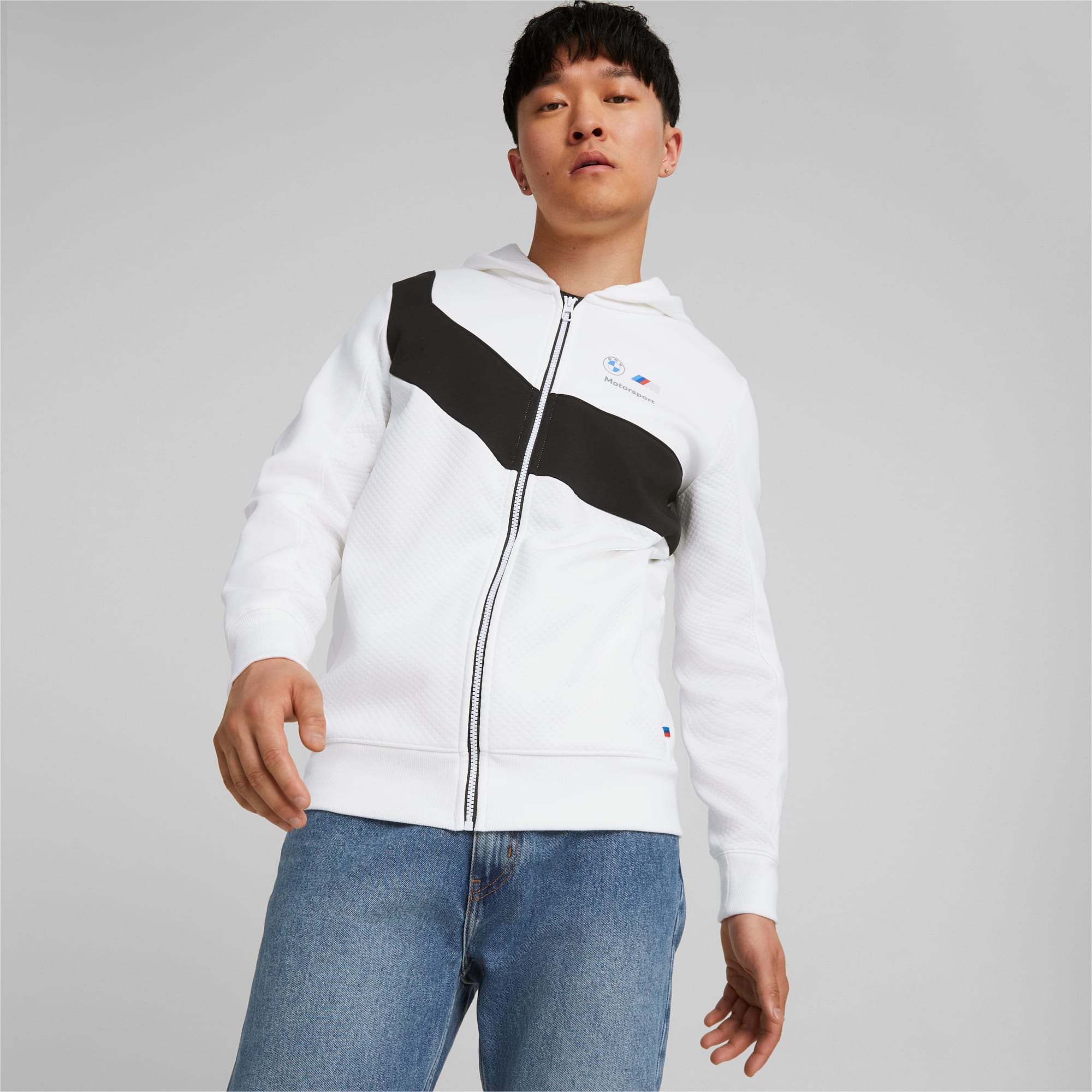 Puma bmw ms hooded sweat jacket clearance