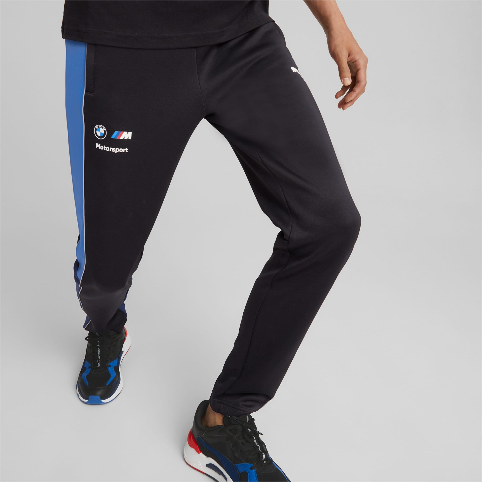 BMW M Motorsport MT7 Slim Track Pants Men, Puma Black-M color, PUMA SHOP  ALL PUMA