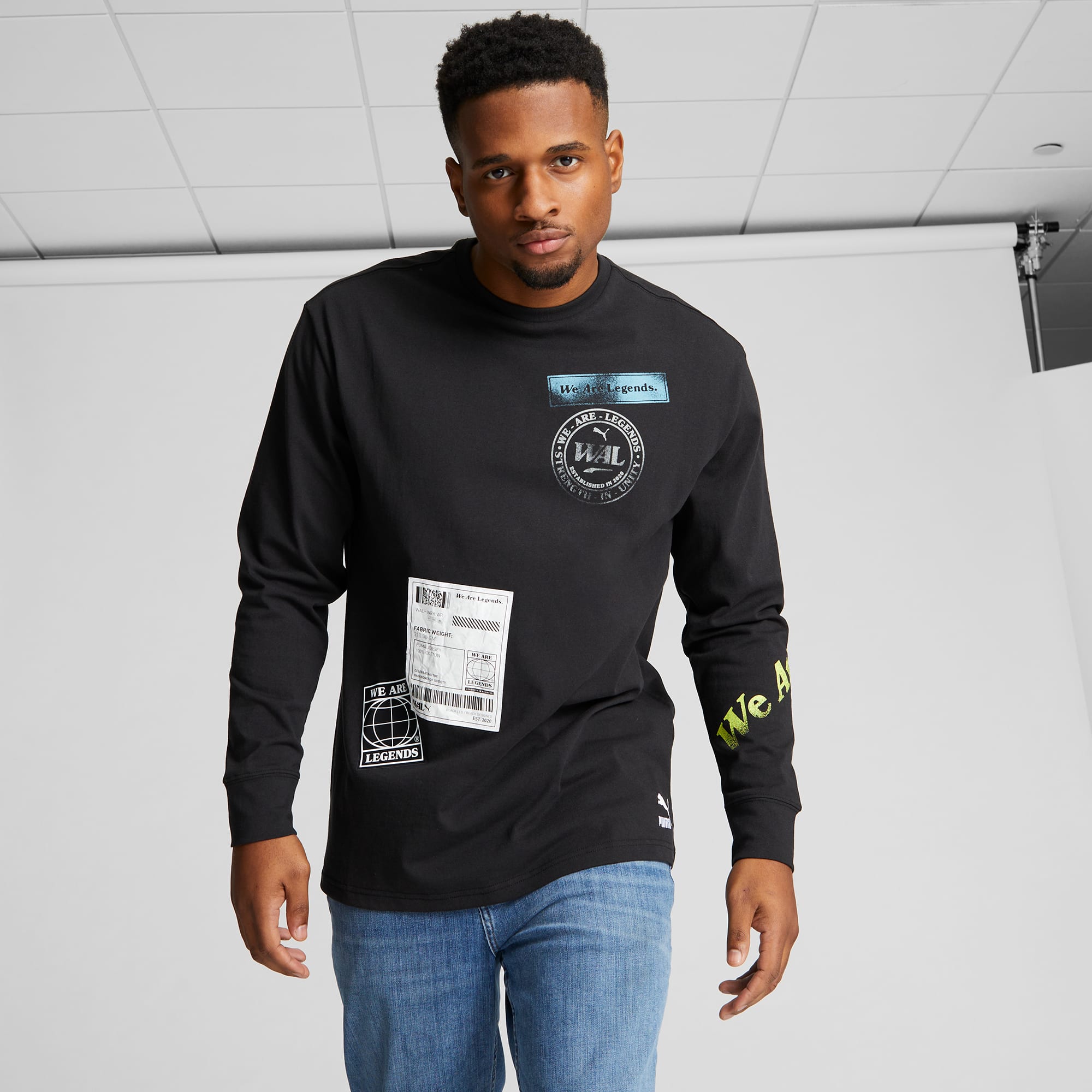 We Are Legends WRK.WR Men s Long Sleeve Tee PUMA