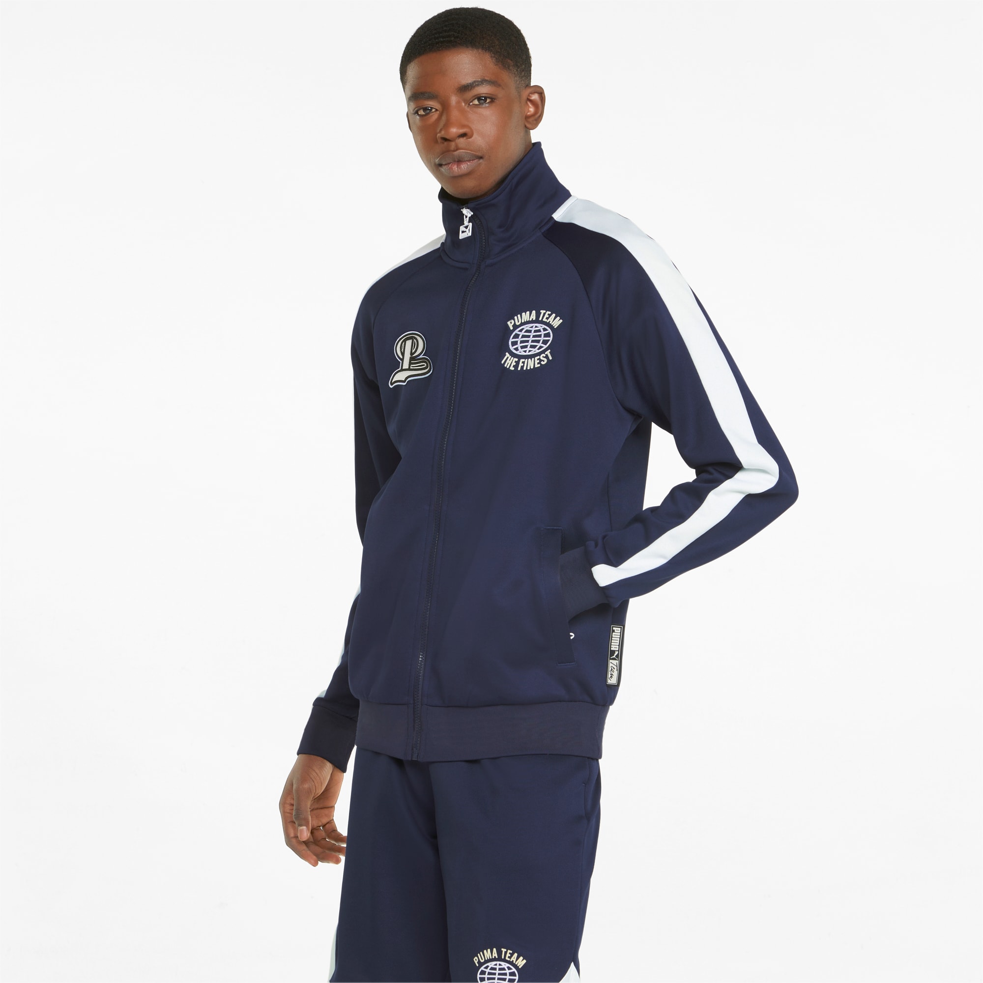Mens puma t7 track jacket hot sale
