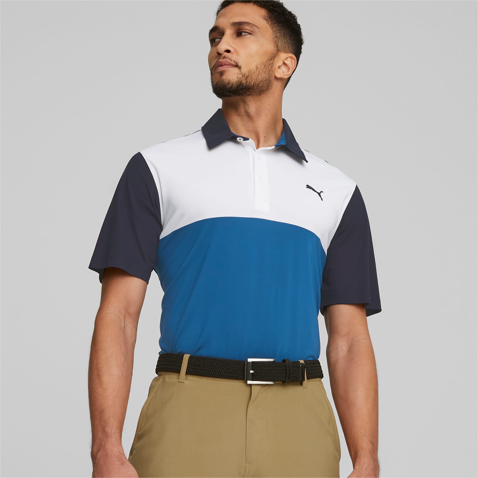Polo de golf color block Cloudspun Homme