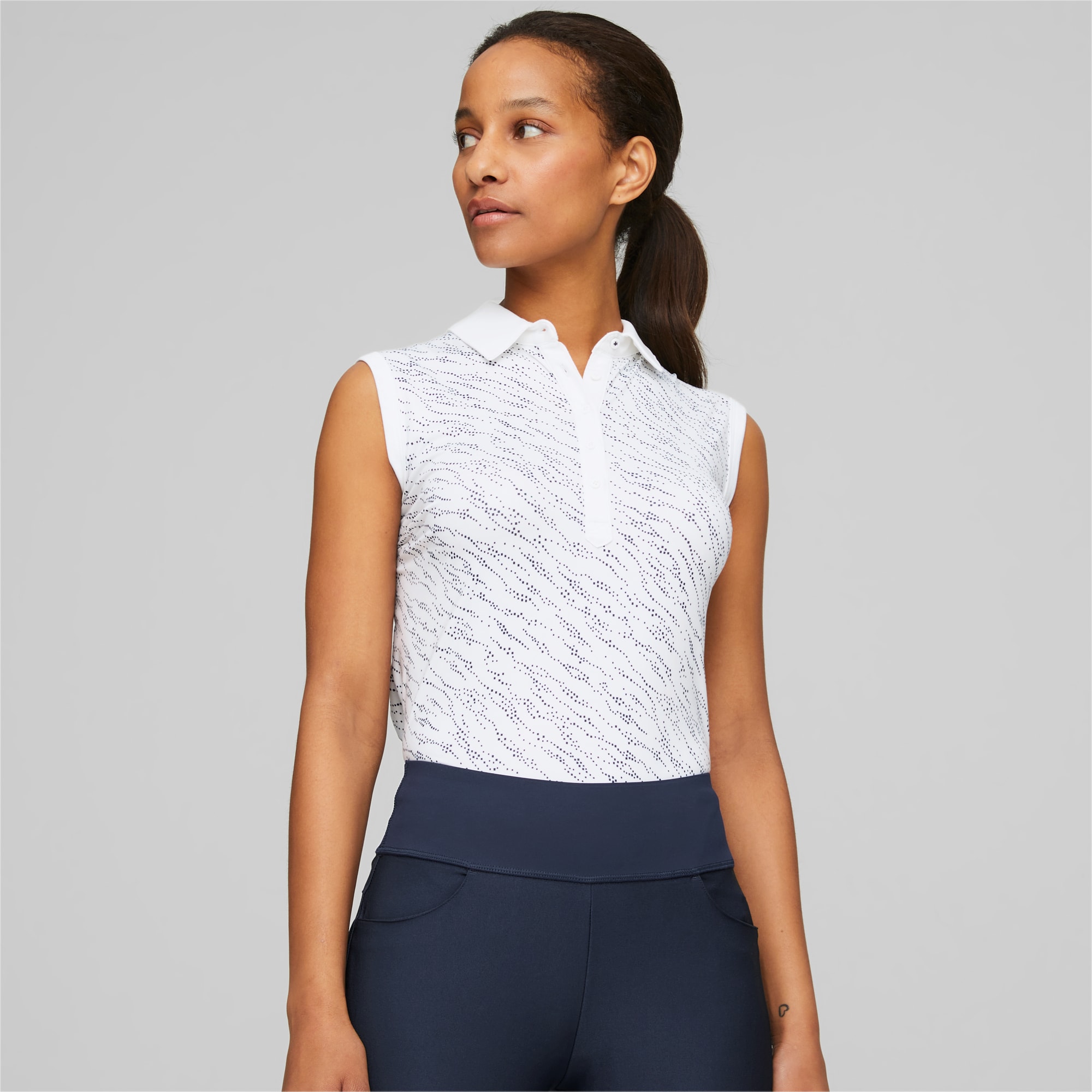 Cloudspun Whitewater Golf Polo Shirt Women