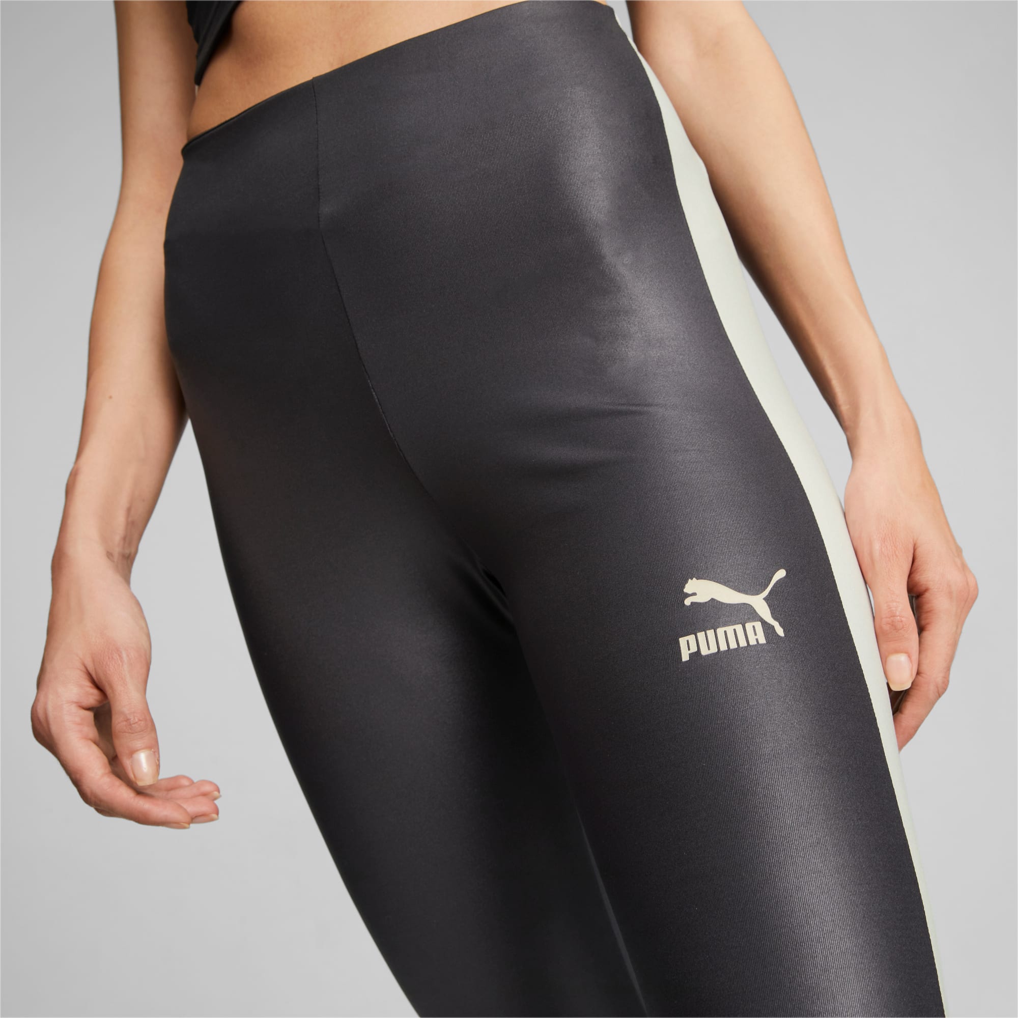 Puma Couture Sport T7 Leggings - Woman Leggings Beige Xs - ShopStyle