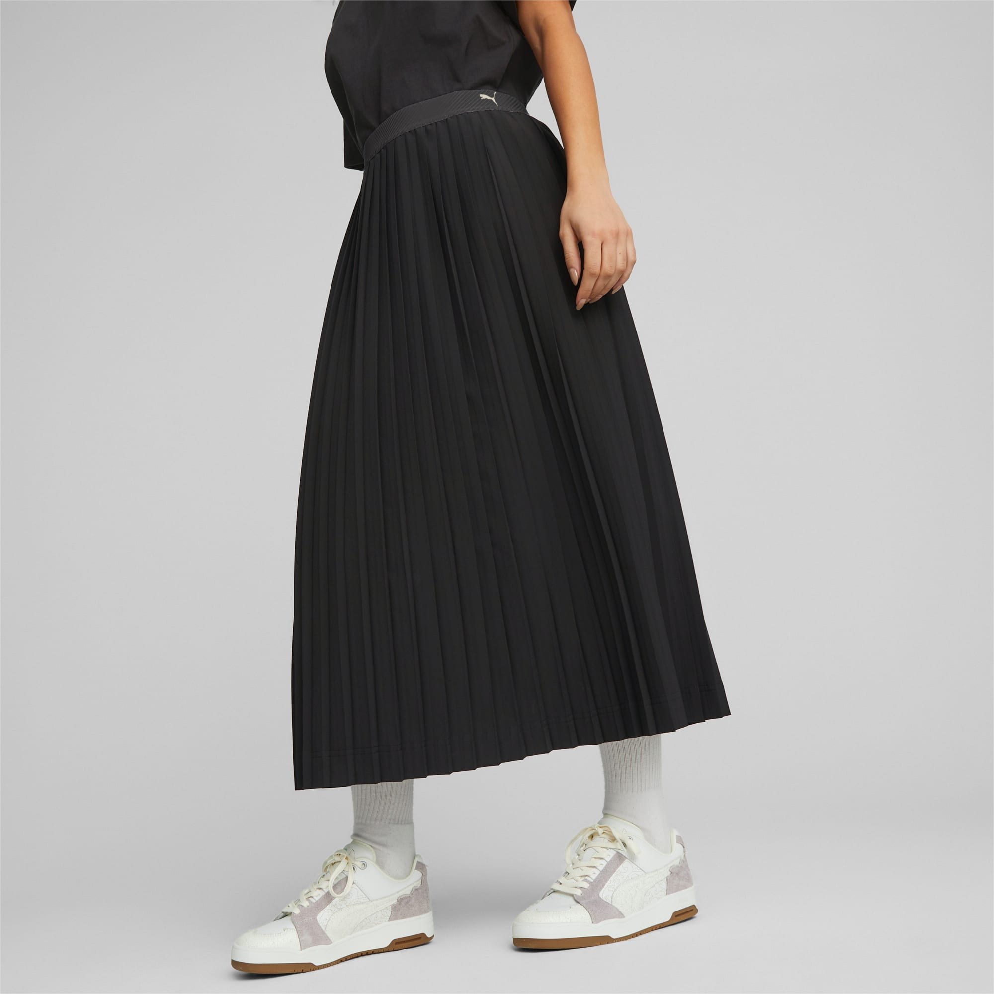Jupe plissée deals grise femme