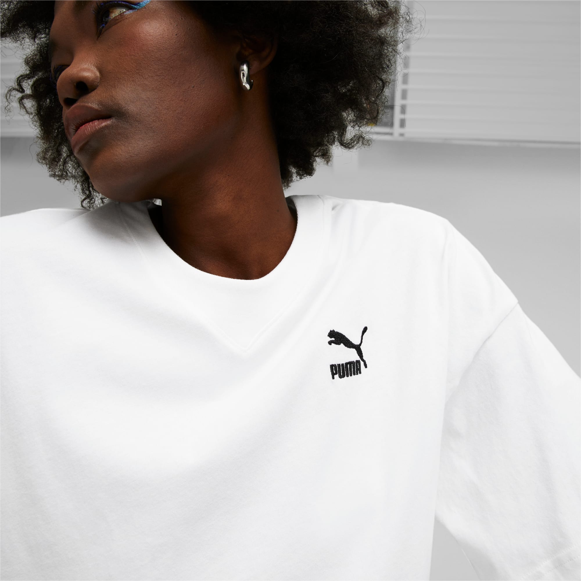 White puma t shirt women's cheap