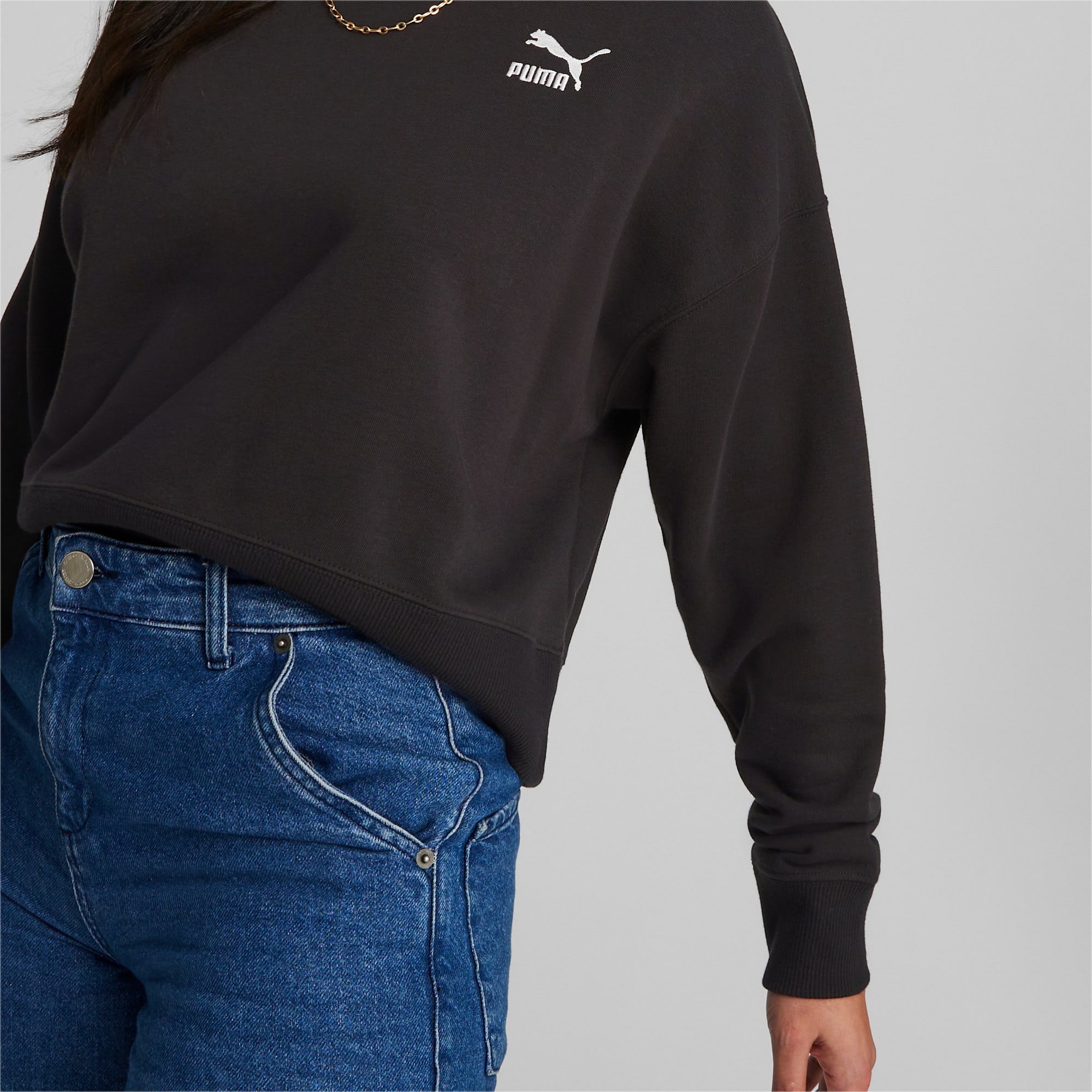 Puma revolt cropped tee store