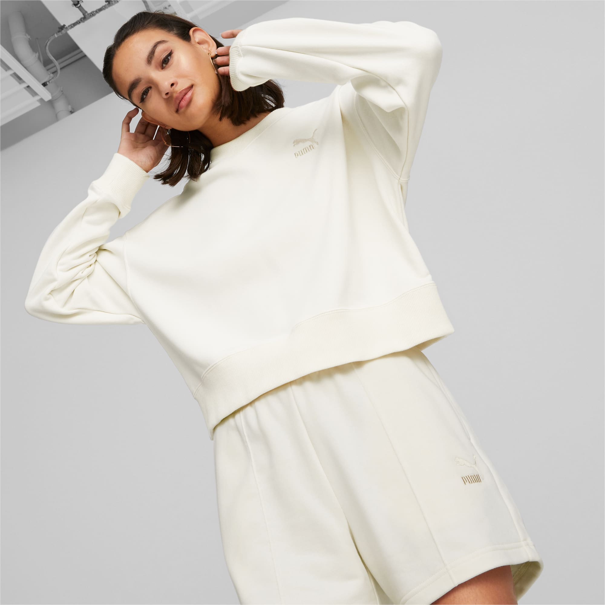 Felpa girocollo Classics da donna