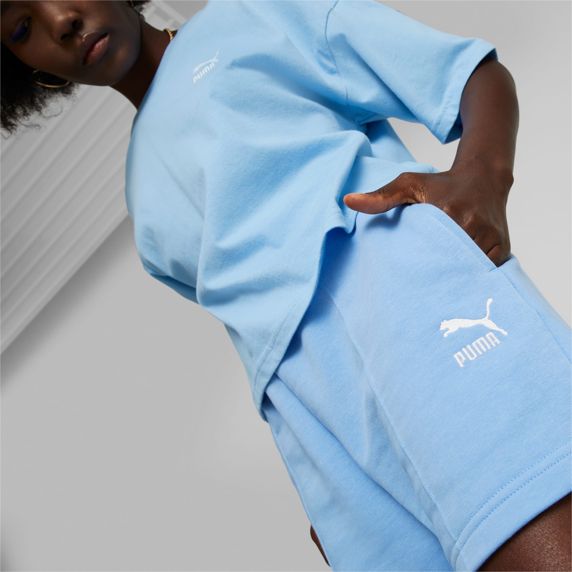 Classics Women s Pintuck Shorts PUMA
