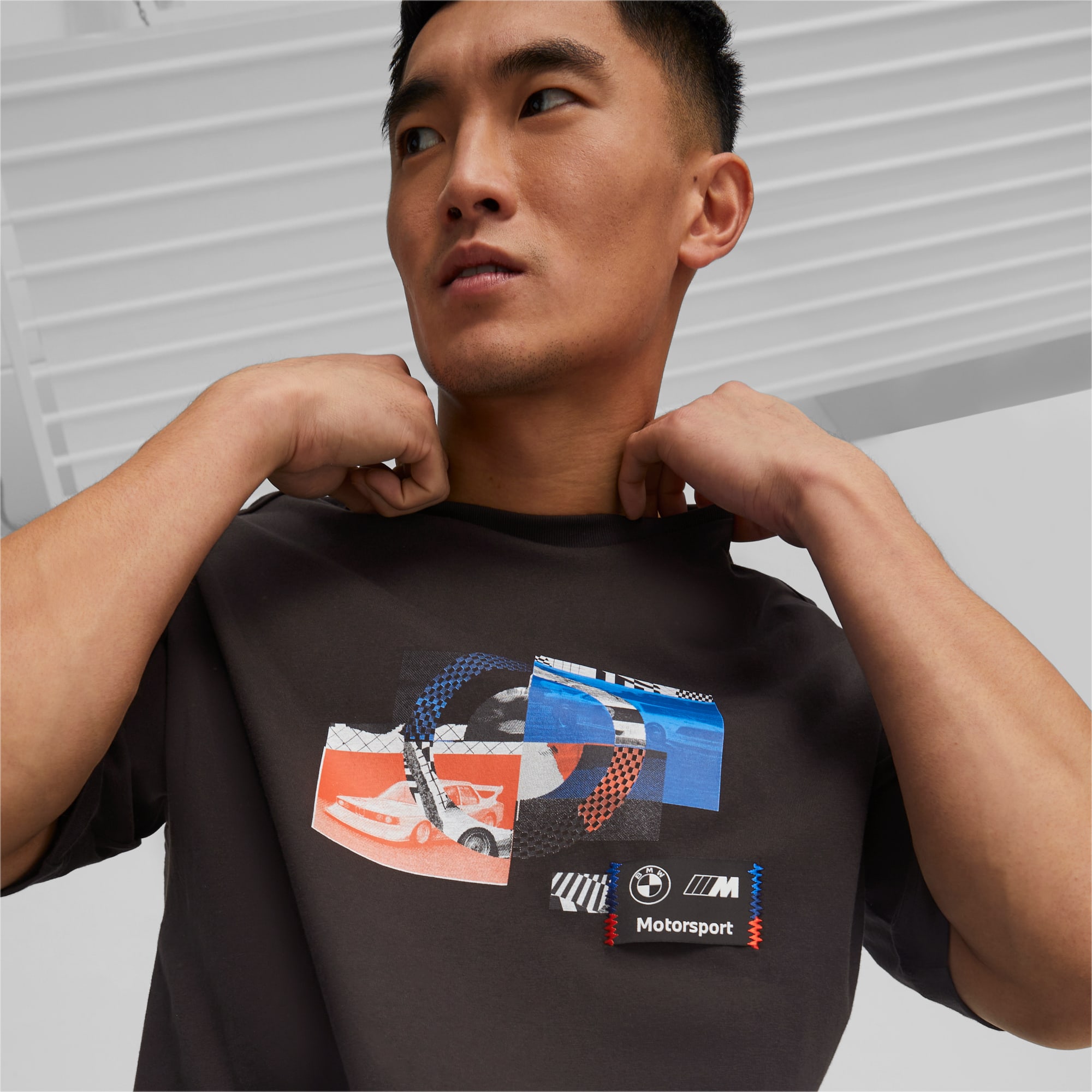 PUMA公式】メンズ BMW MMS ステートメント カー グラフィック 半袖 Tシャツ