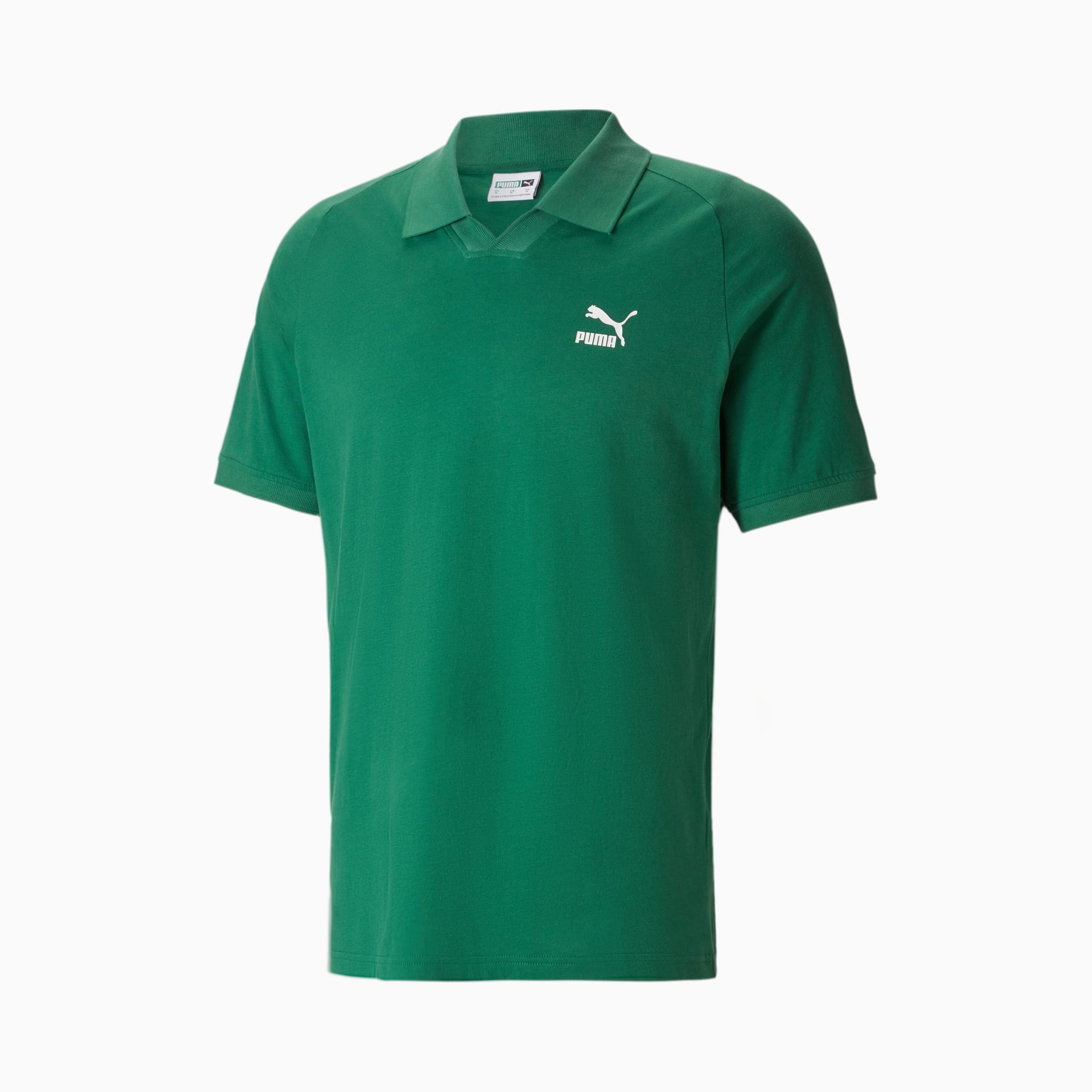 Puma green polo shirt hotsell