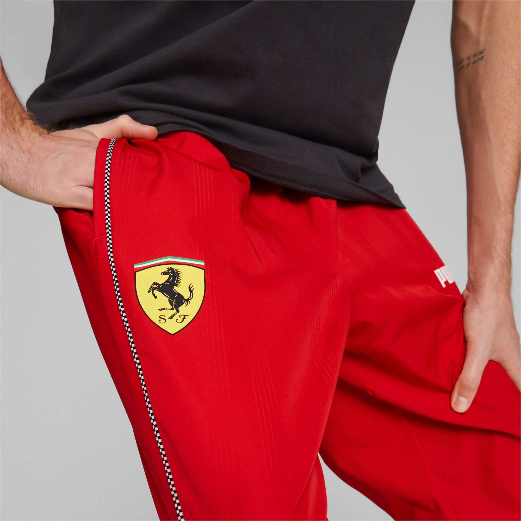 Pantaloni di tuta Puma Scuderia Ferrari Statement Pants 538109_01