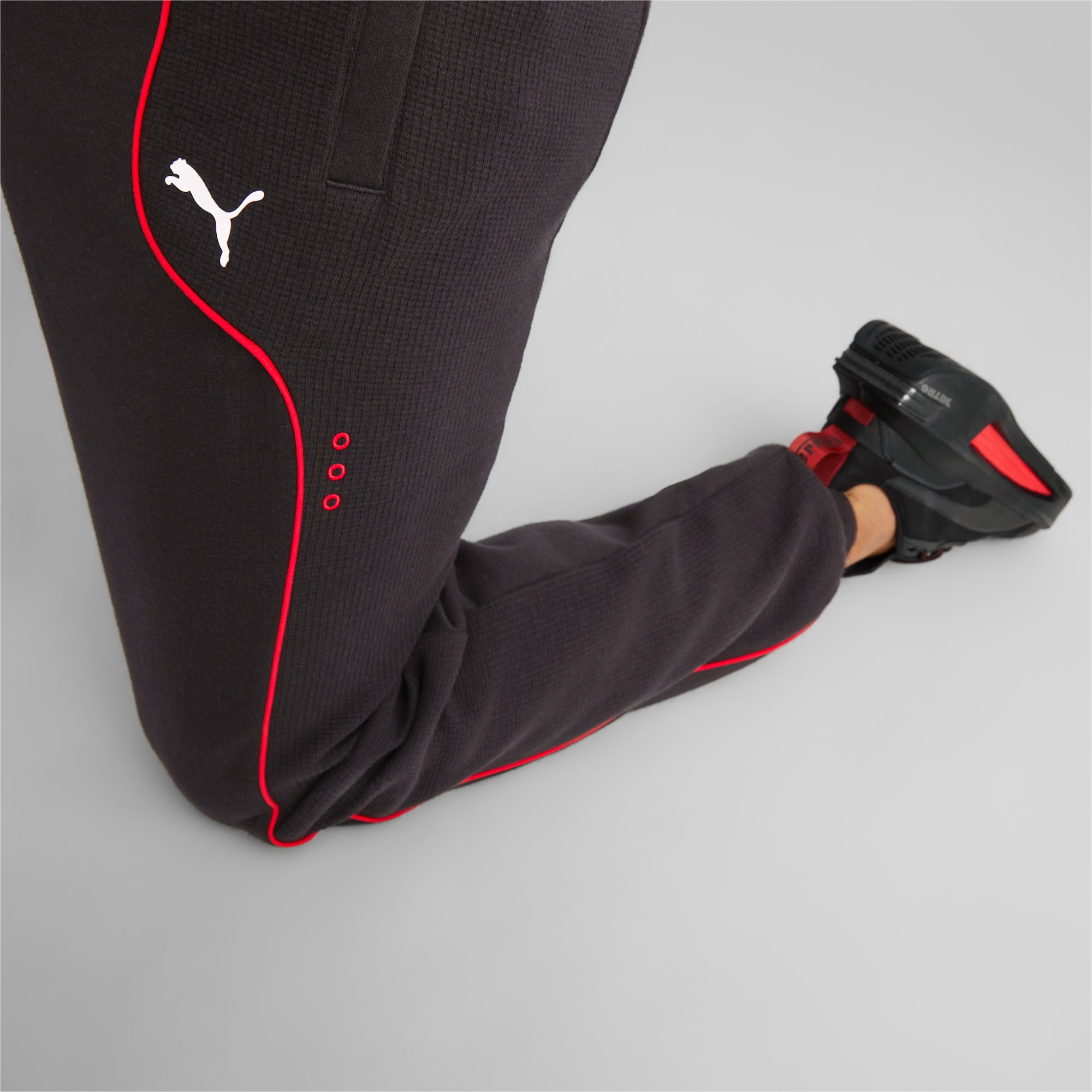 Ferrari Jogger pants in scuba fabric Man