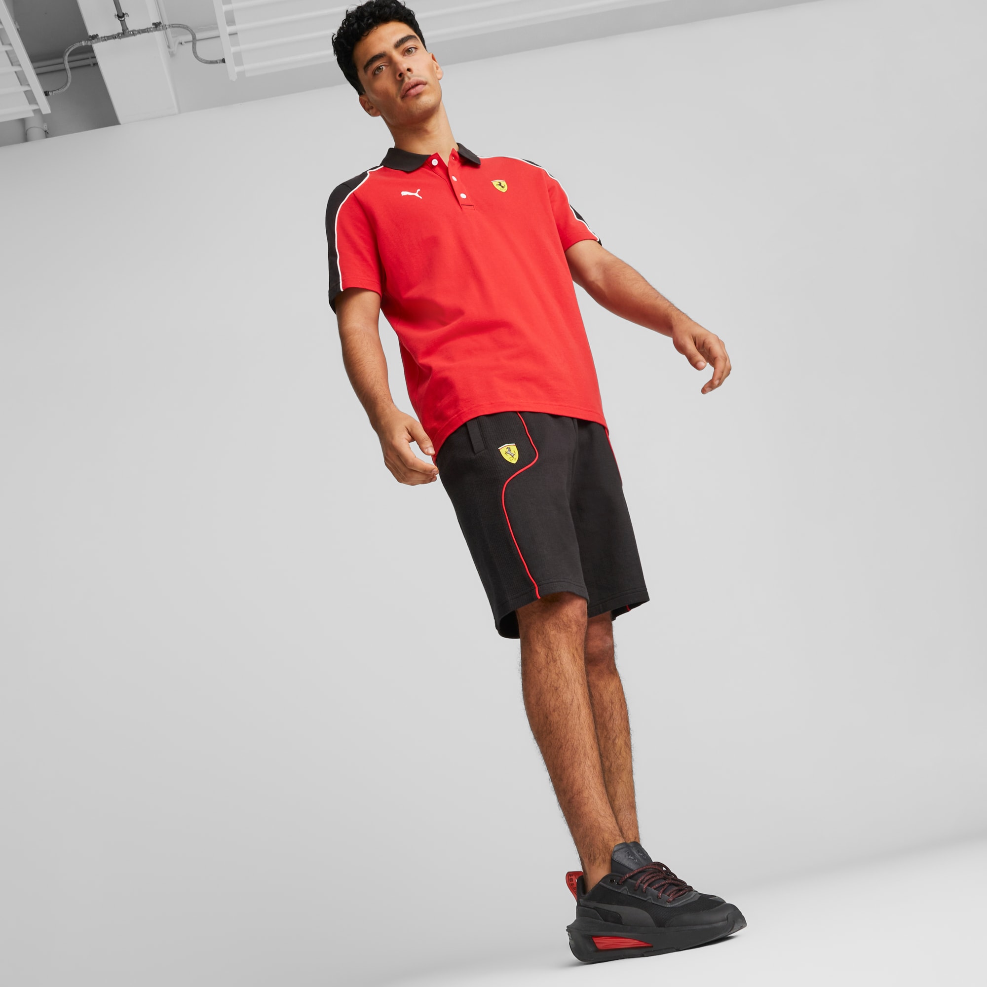 Puma ferrari shop shorts green
