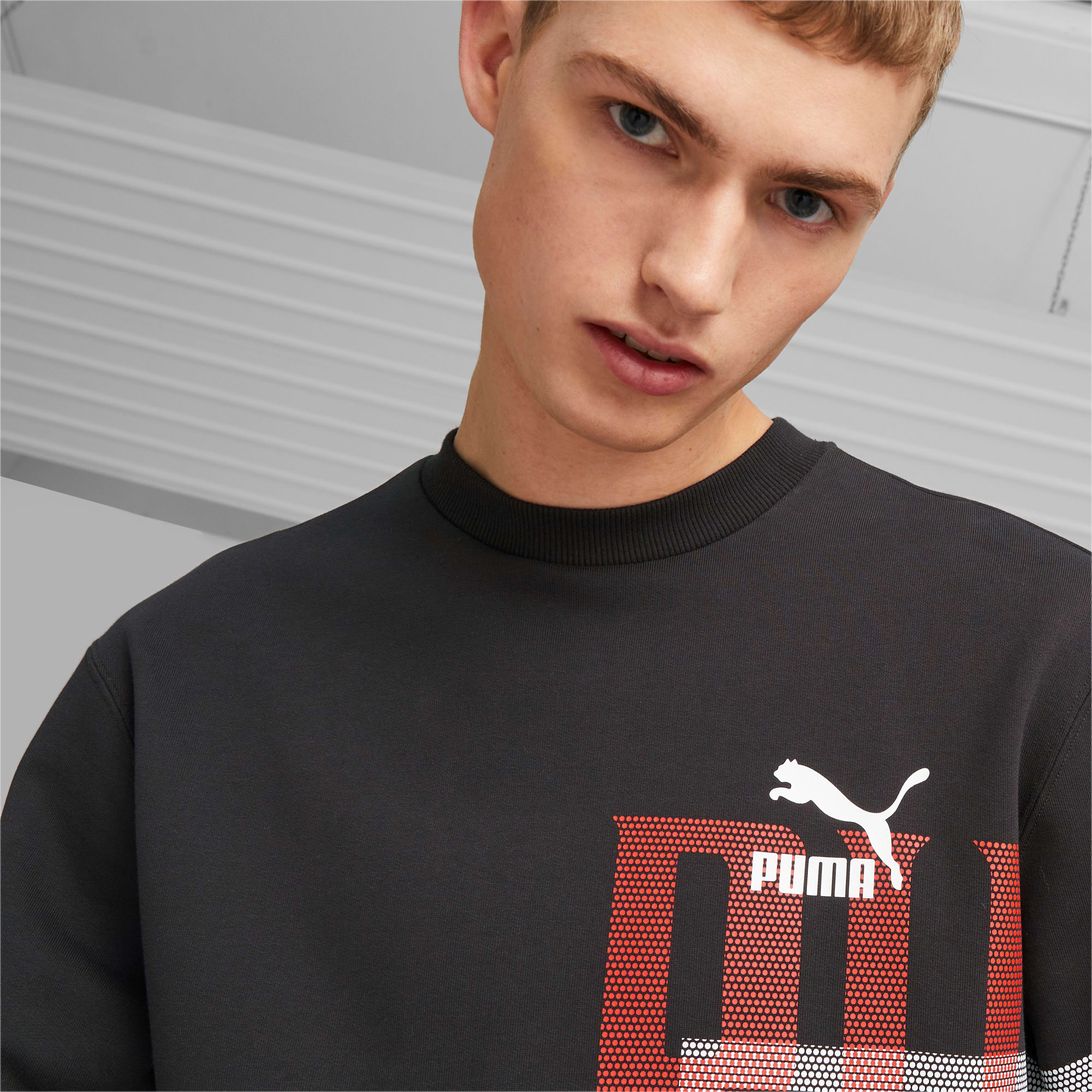 Puma core outlet crew sweatshirt
