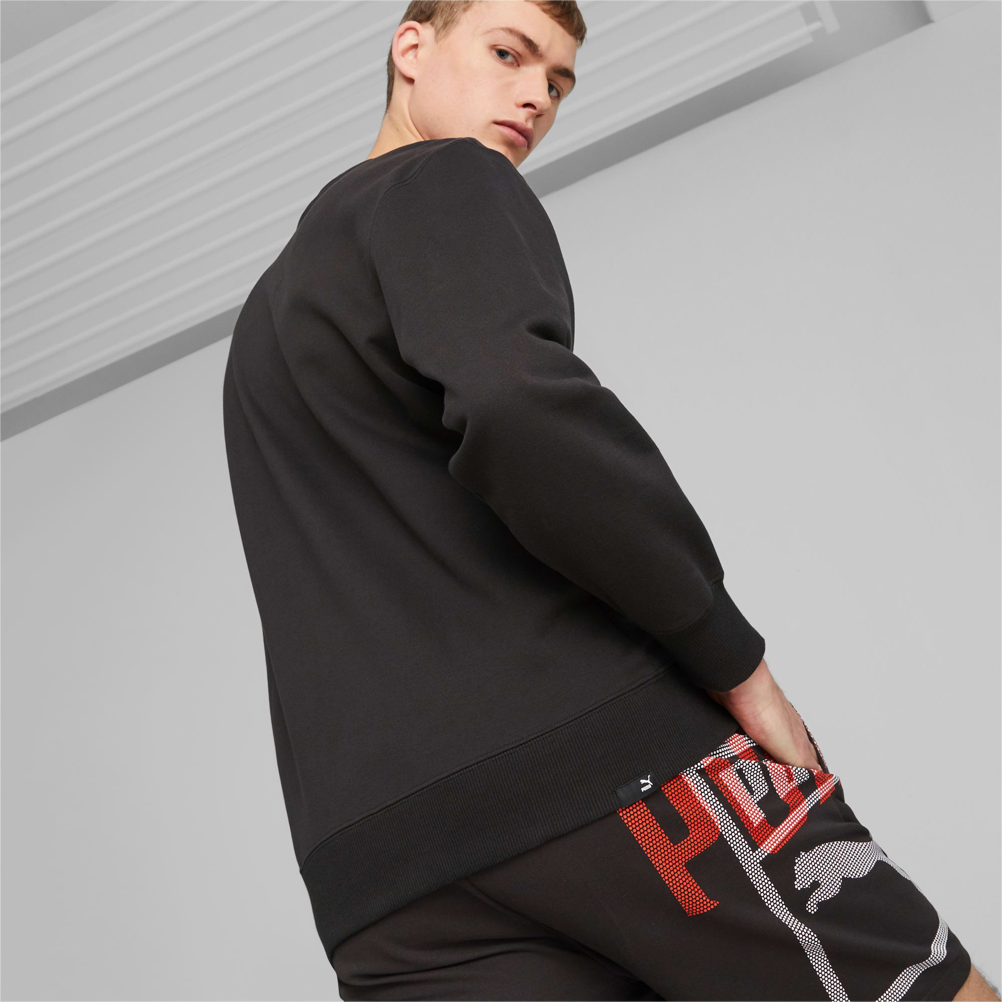 Puma no1 discount crew sweater mens