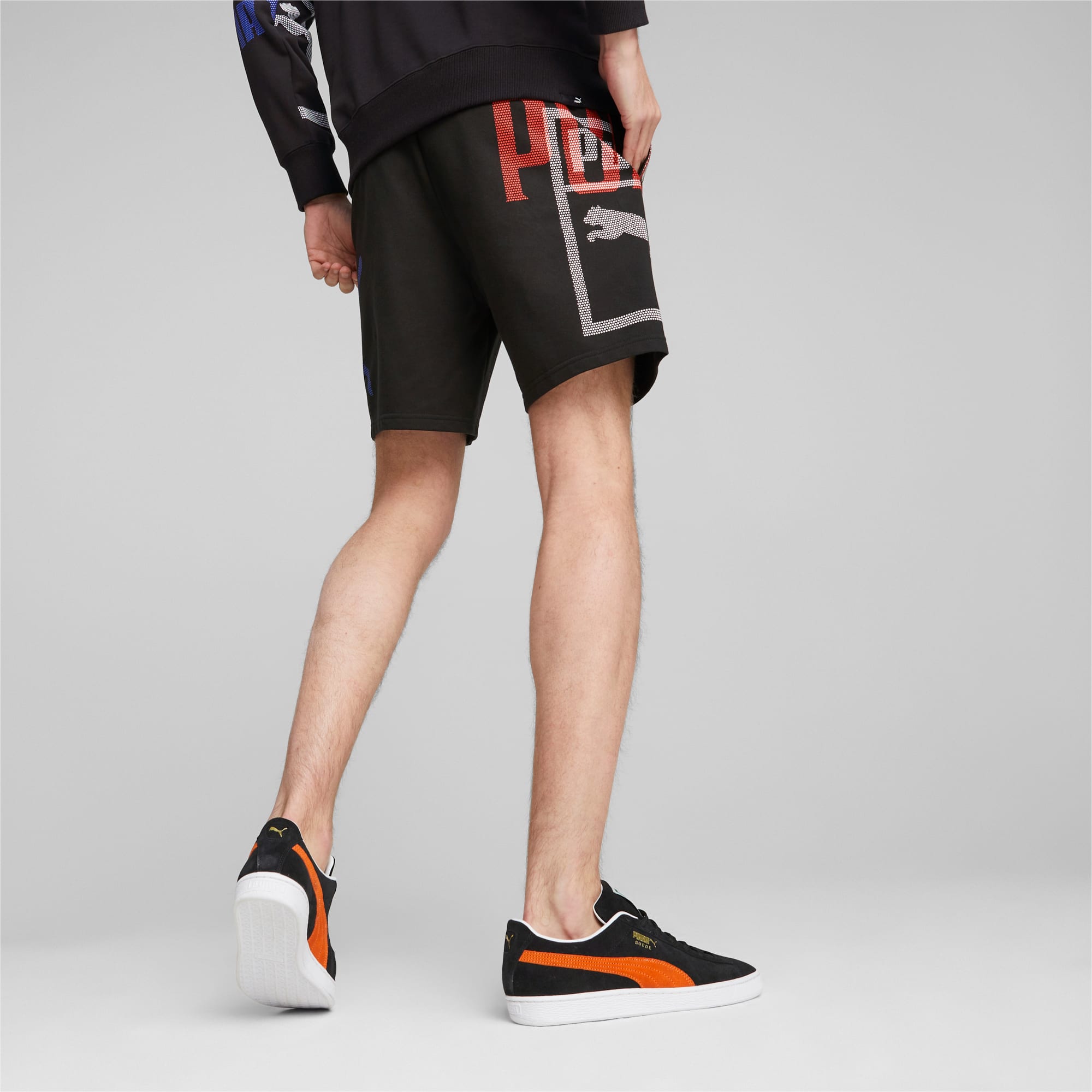 Puma suede with shorts top
