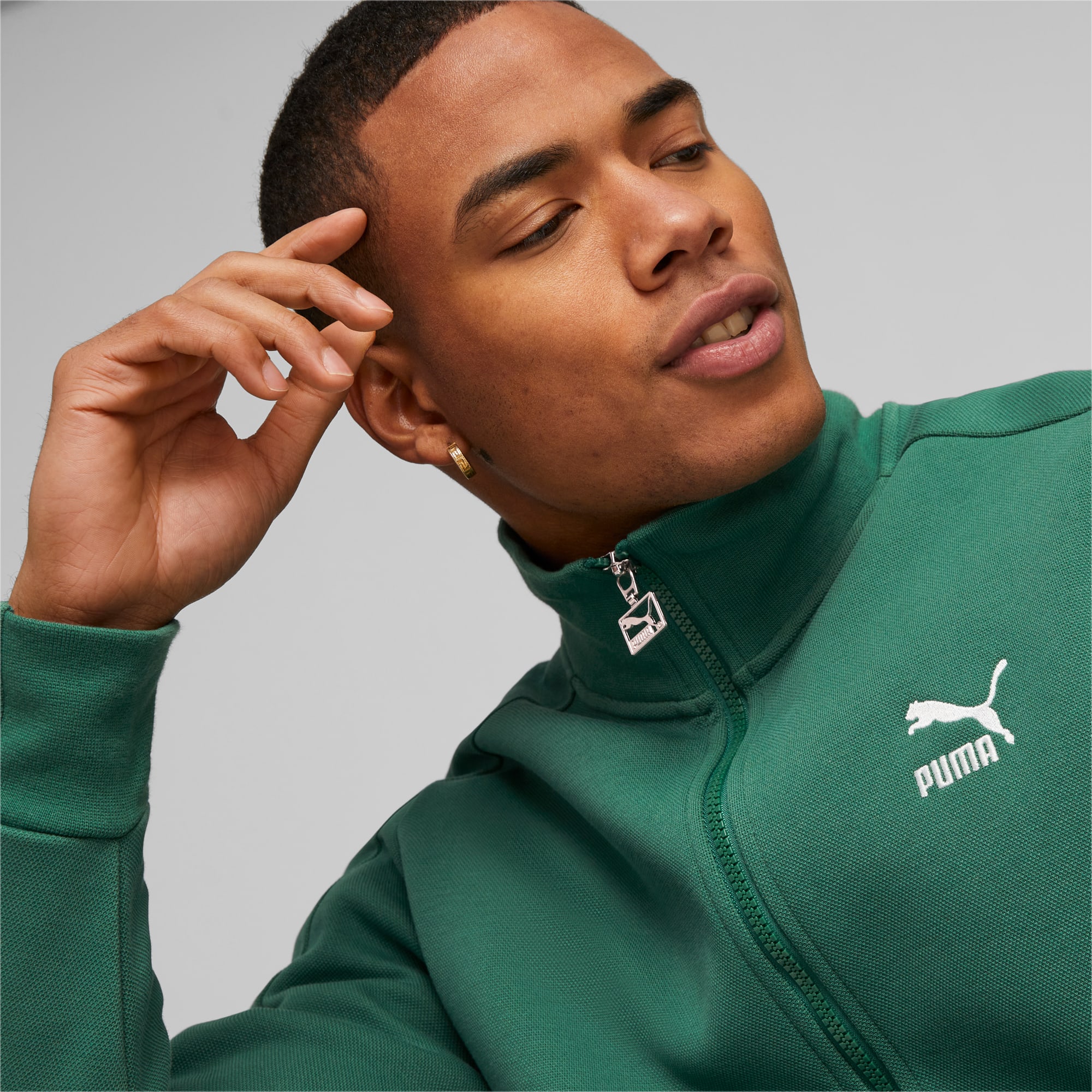 Mens puma t7 track jacket deals