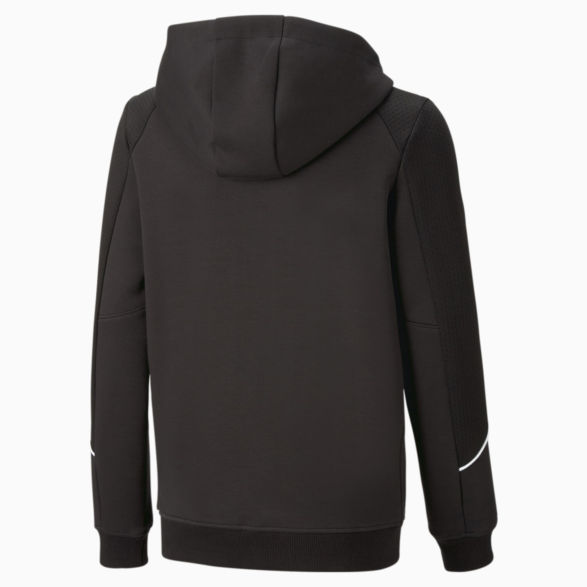 BMW M Motorsport Hooded Sweat Jacket Youth PUMA Black PUMA