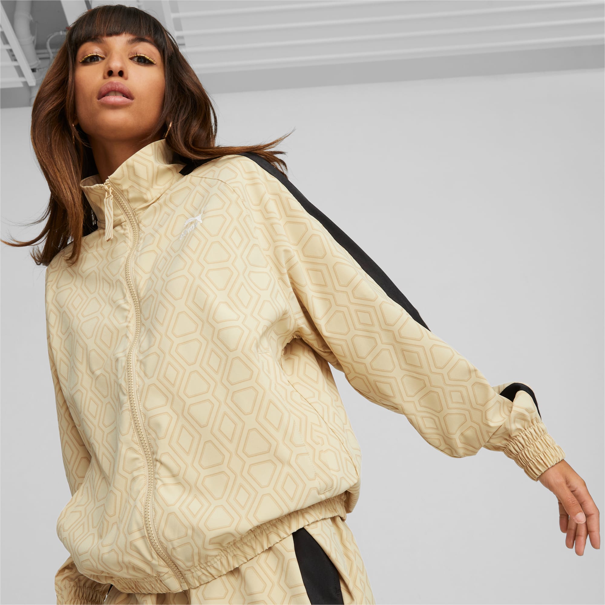 Veste puma femme 2025 beige